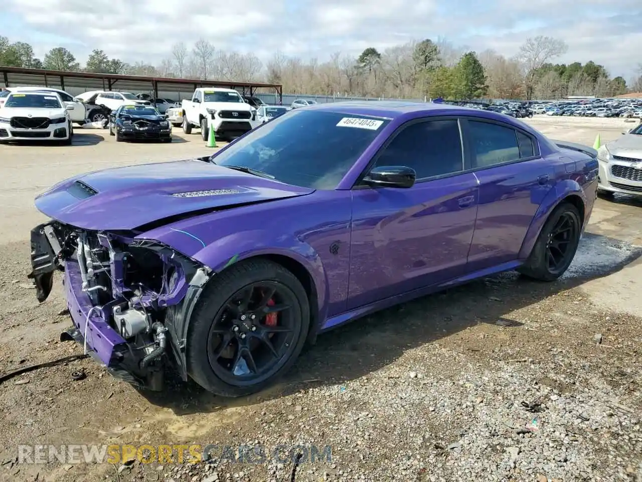 1 Photograph of a damaged car 2C3CDXL9XPH689642 DODGE CHARGER 2023