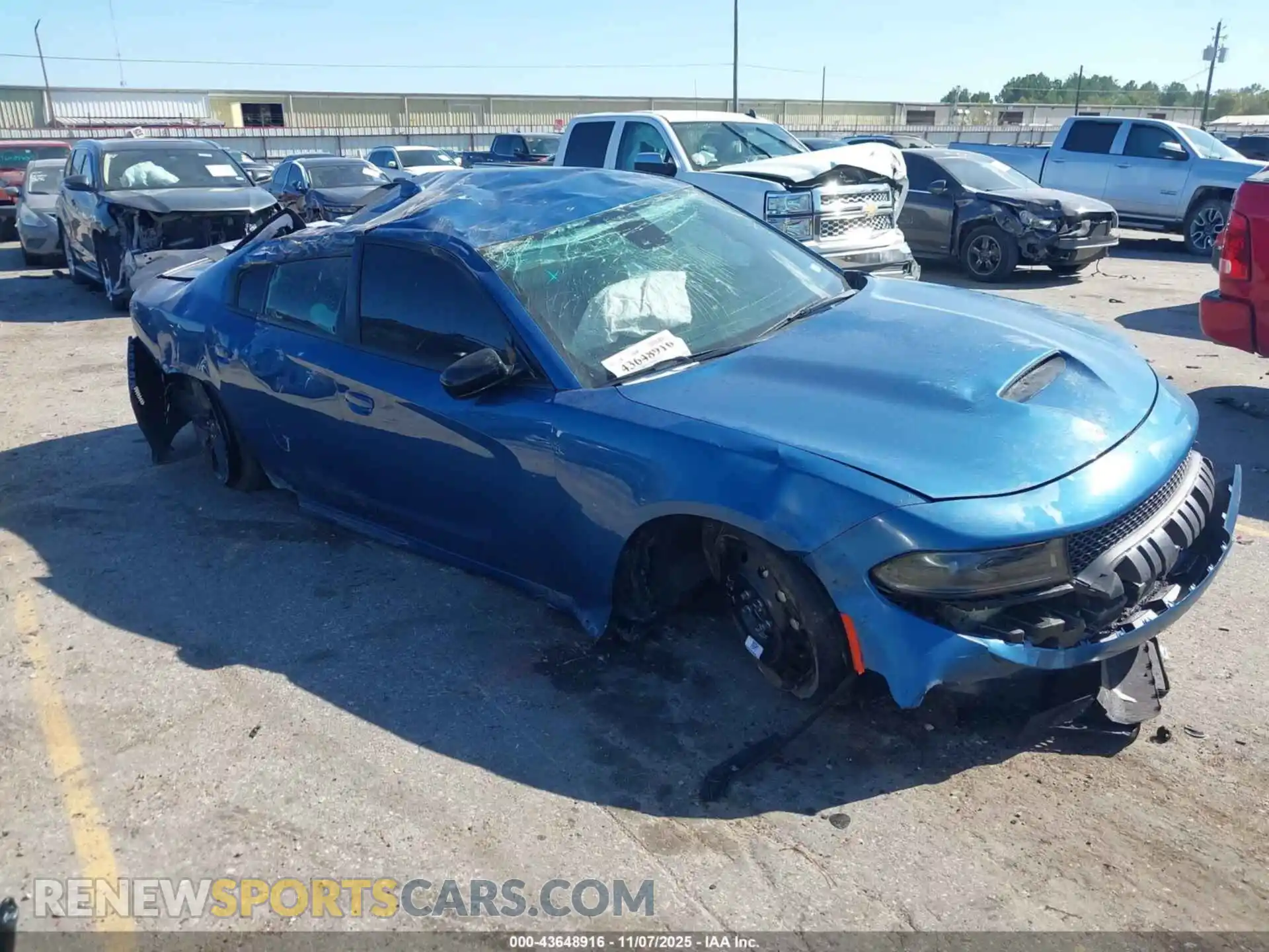 1 Photograph of a damaged car 2C3CDXMG6PH536656 DODGE CHARGER 2023