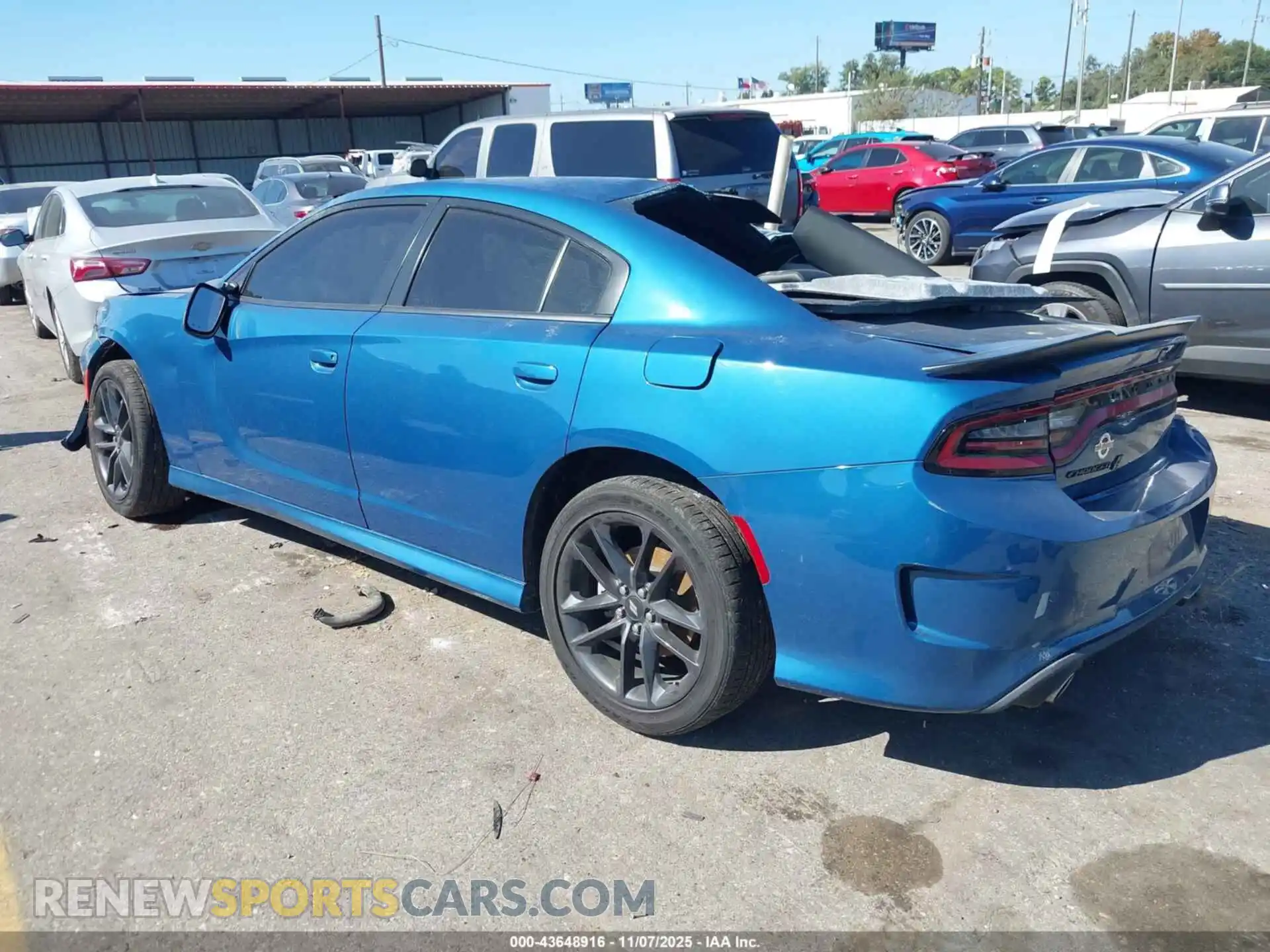 3 Photograph of a damaged car 2C3CDXMG6PH536656 DODGE CHARGER 2023
