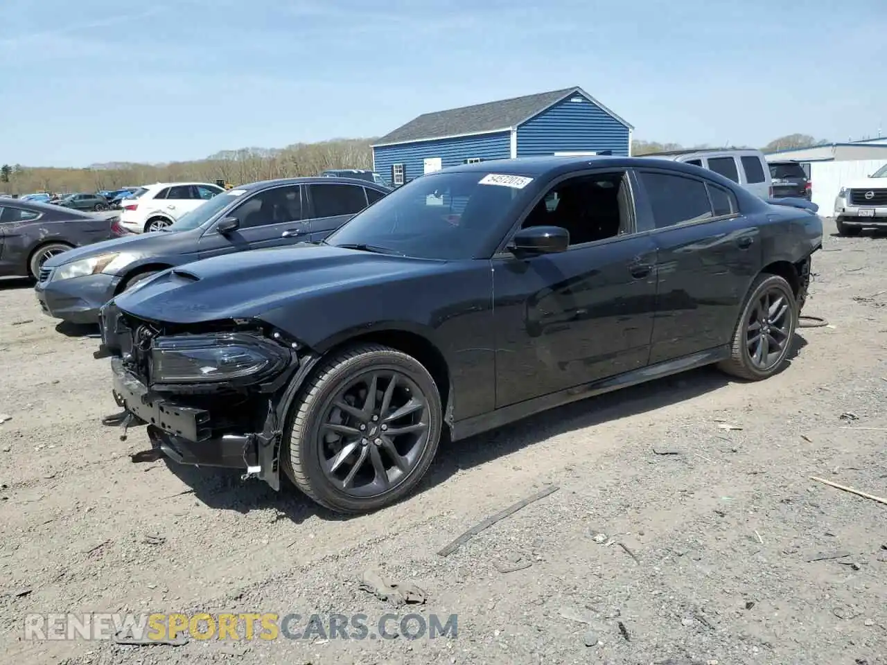 1 Photograph of a damaged car 2C3CDXMG9PH616520 DODGE CHARGER 2023