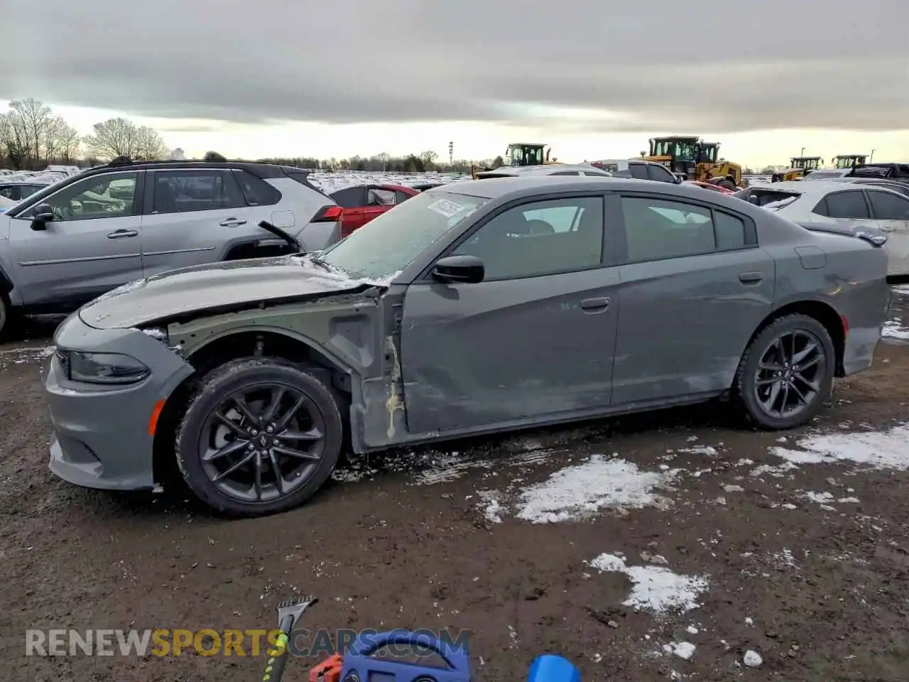 1 Photograph of a damaged car 2C3CDXMGXPH644097 DODGE CHARGER 2023