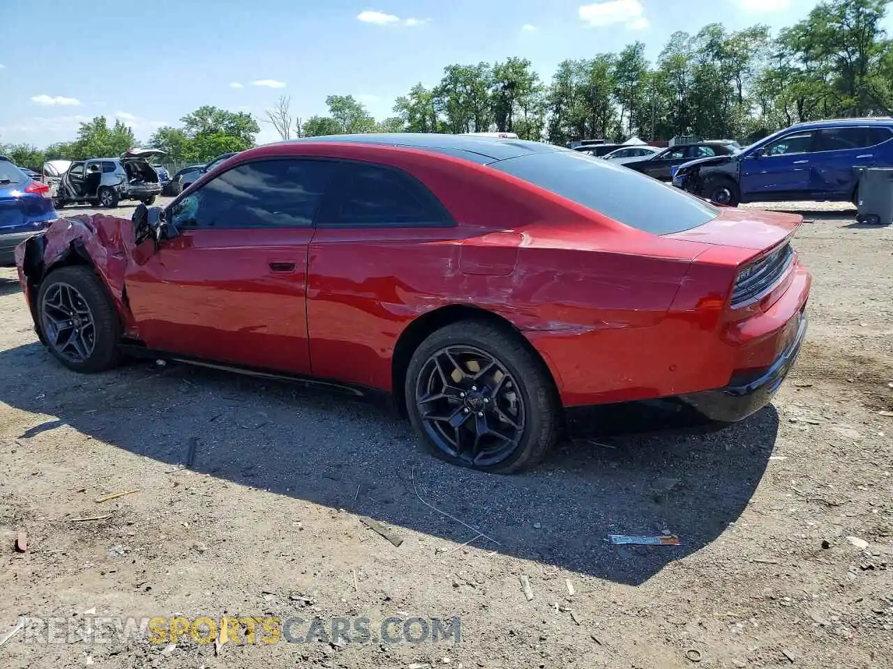 2 Photograph of a damaged car 2C3CDBCK7RR206515 DODGE CHARGER 2024