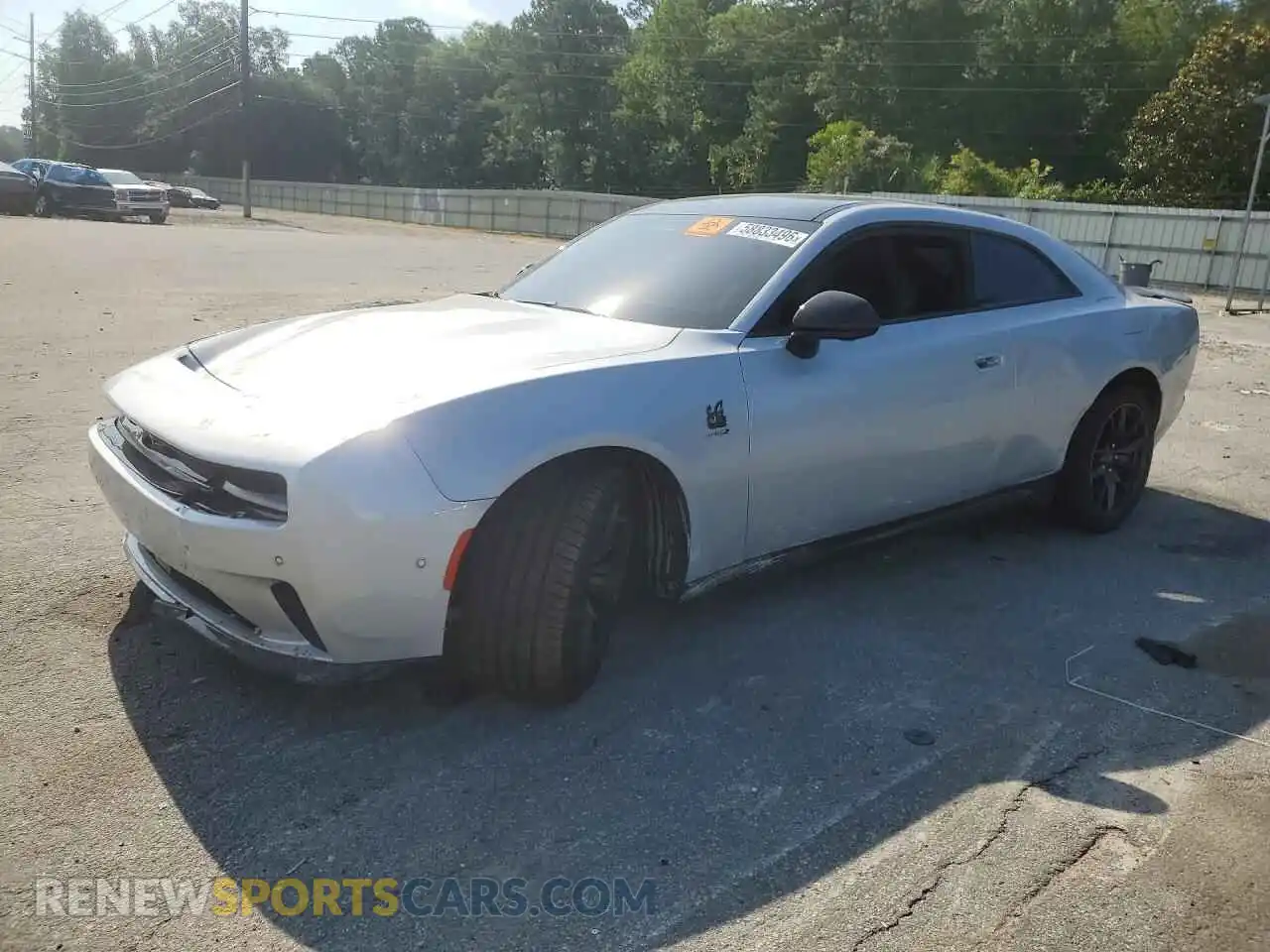 1 Photograph of a damaged car 2C3CDBDK2RR202242 DODGE CHARGER 2024