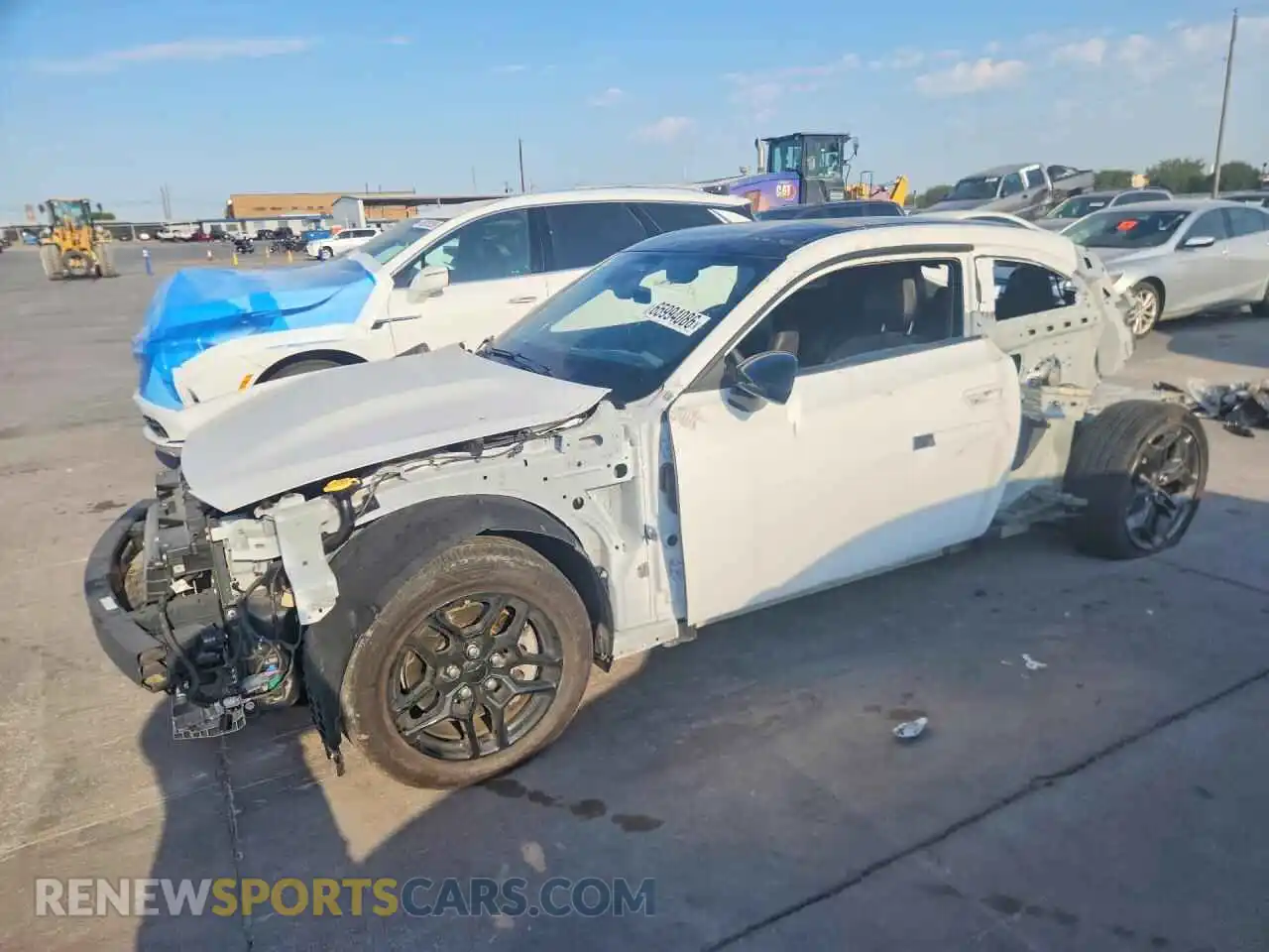 1 Photograph of a damaged car 2C3CDBCK0SR564397 DODGE CHARGER 2025