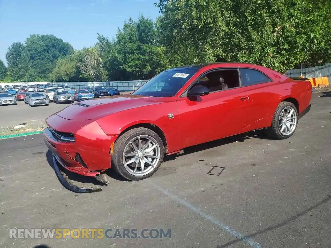 1 Photograph of a damaged car 2C3CDAMP7TR242782 DODGE CHARGER 2026
