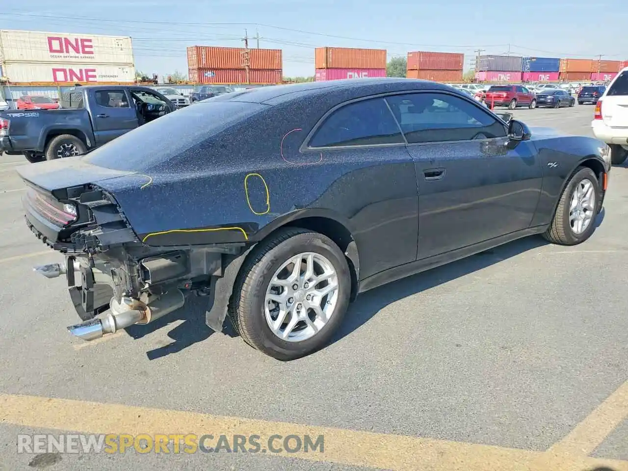 3 fotografías del automóvil dañado 2C3CDAPP5TR249242 DODGE CHARGER 2026