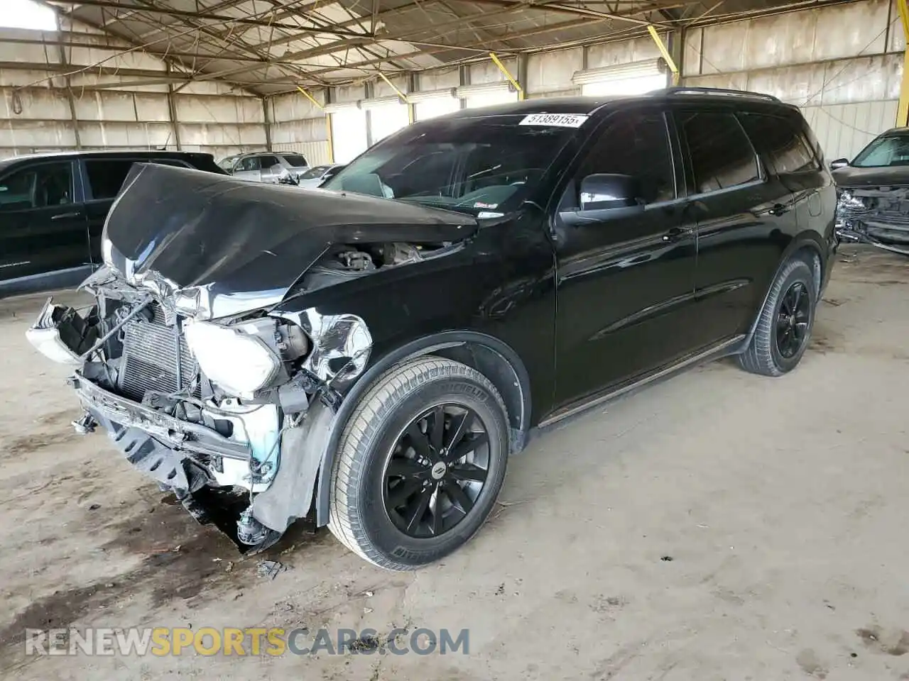 1 Photograph of a damaged car 1C4RDHAG4KC764568 DODGE DURANGO 2019
