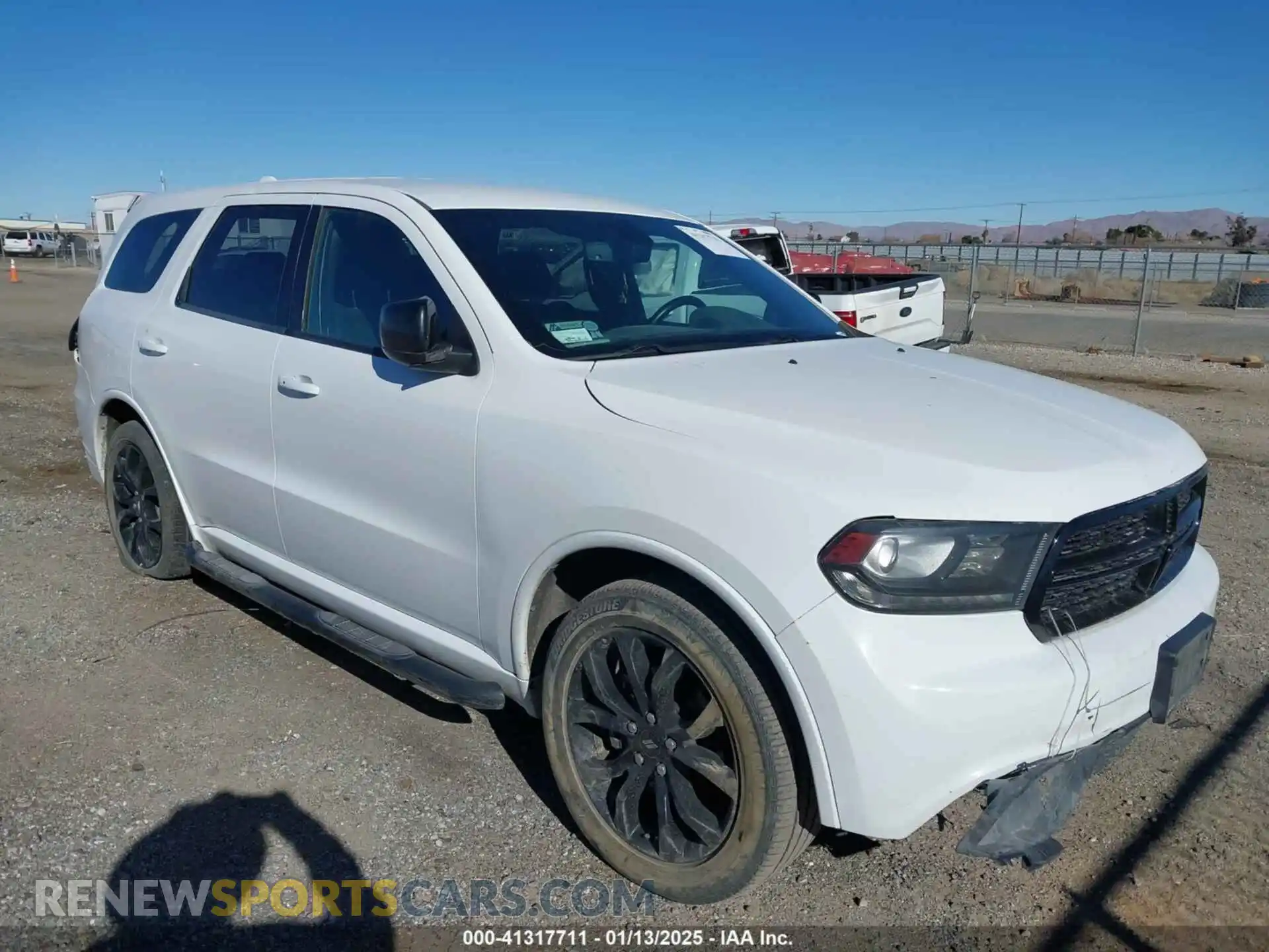 1 Photograph of a damaged car 1C4RDHAG4KC852682 DODGE DURANGO 2019