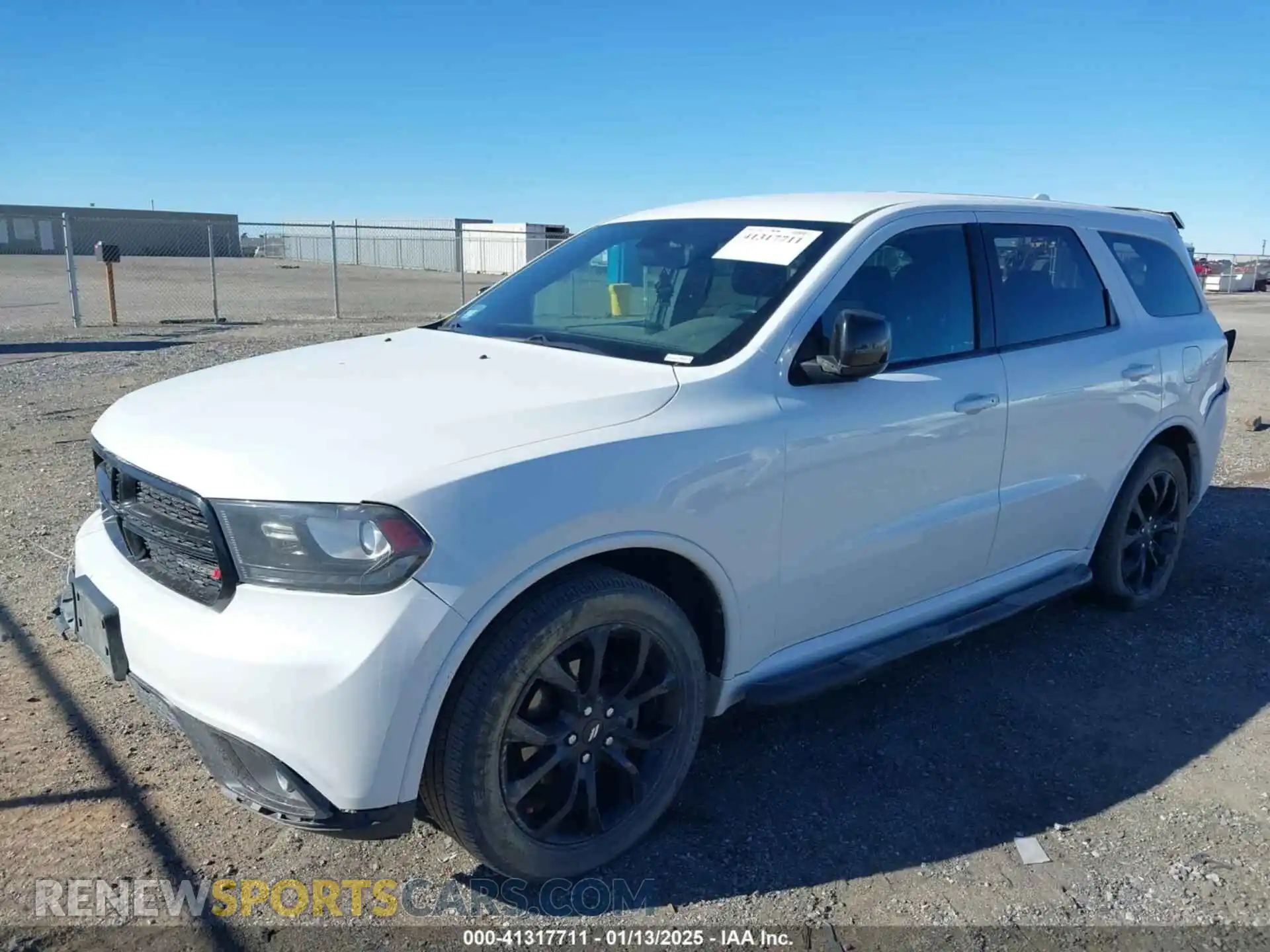 2 Photograph of a damaged car 1C4RDHAG4KC852682 DODGE DURANGO 2019
