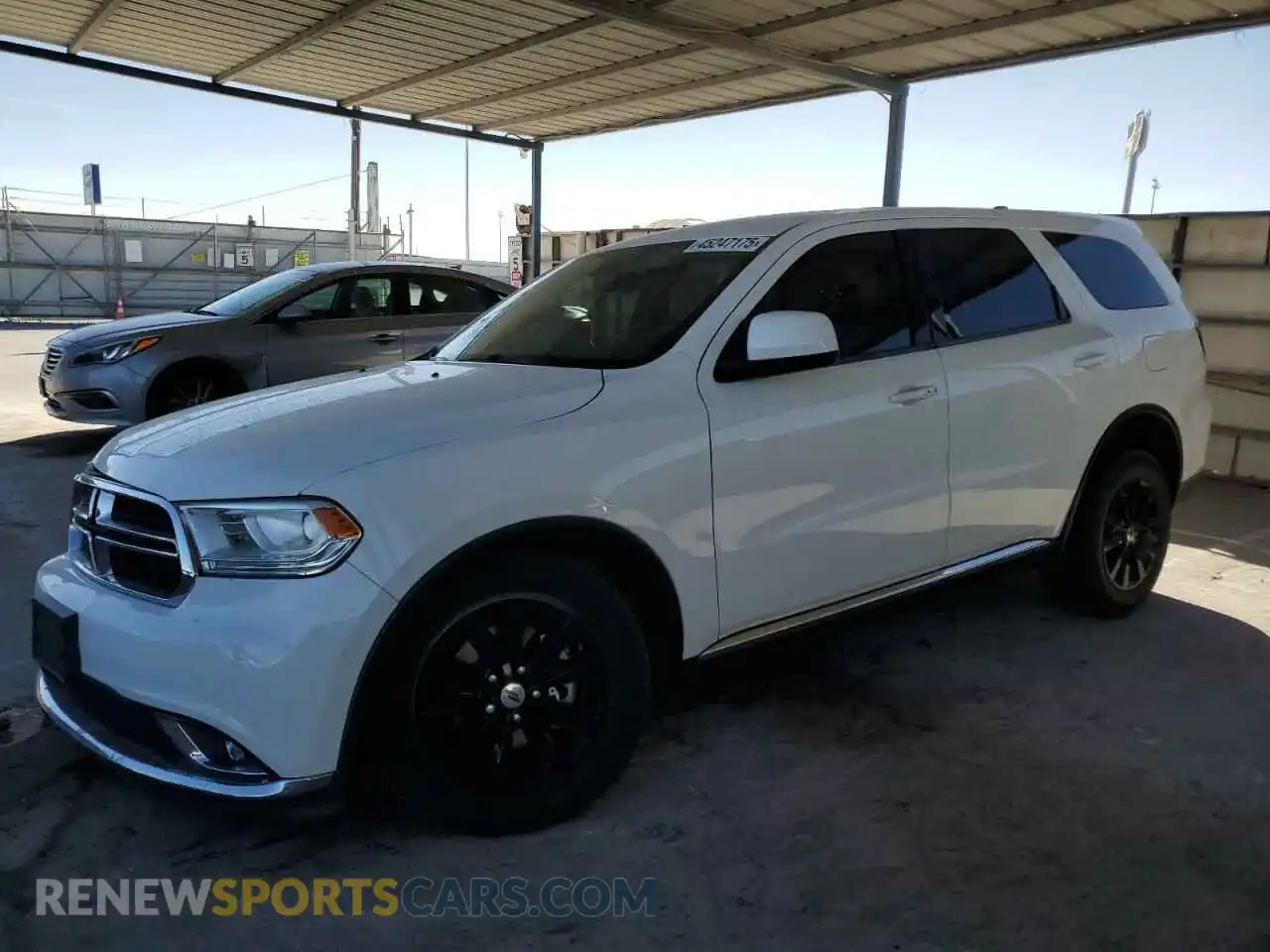 1 Photograph of a damaged car 1C4RDHAGXKC535215 DODGE DURANGO 2019