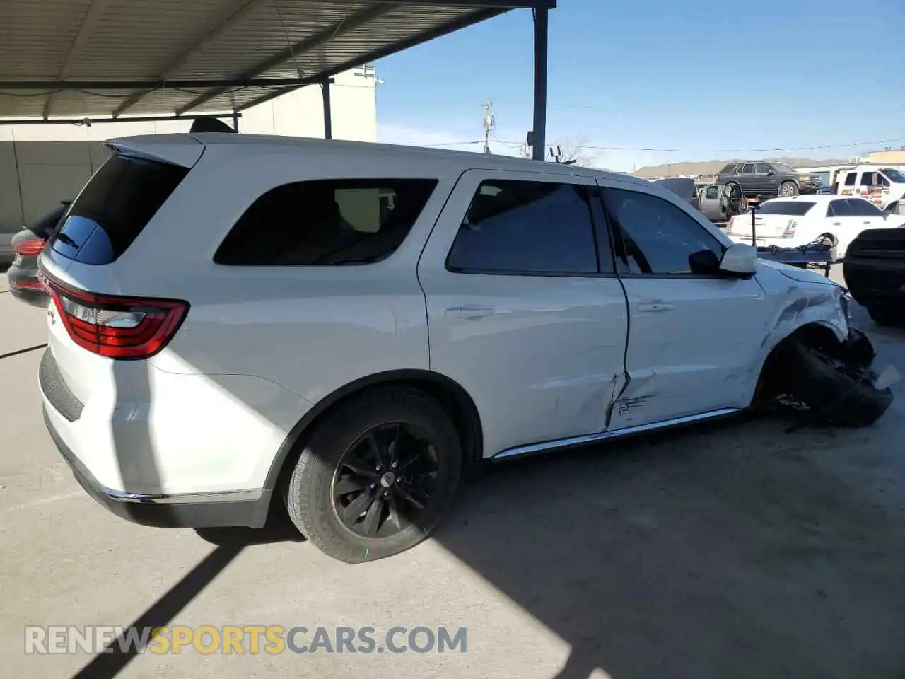 3 Photograph of a damaged car 1C4RDHAGXKC535215 DODGE DURANGO 2019