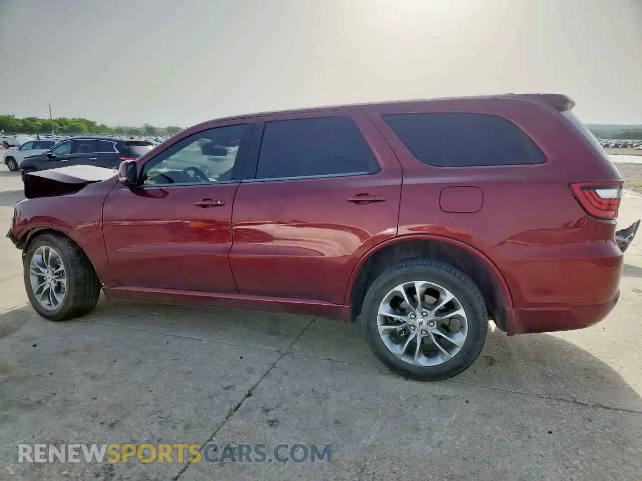 2 Photograph of a damaged car 1C4RDHDG4KC690953 DODGE DURANGO 2019