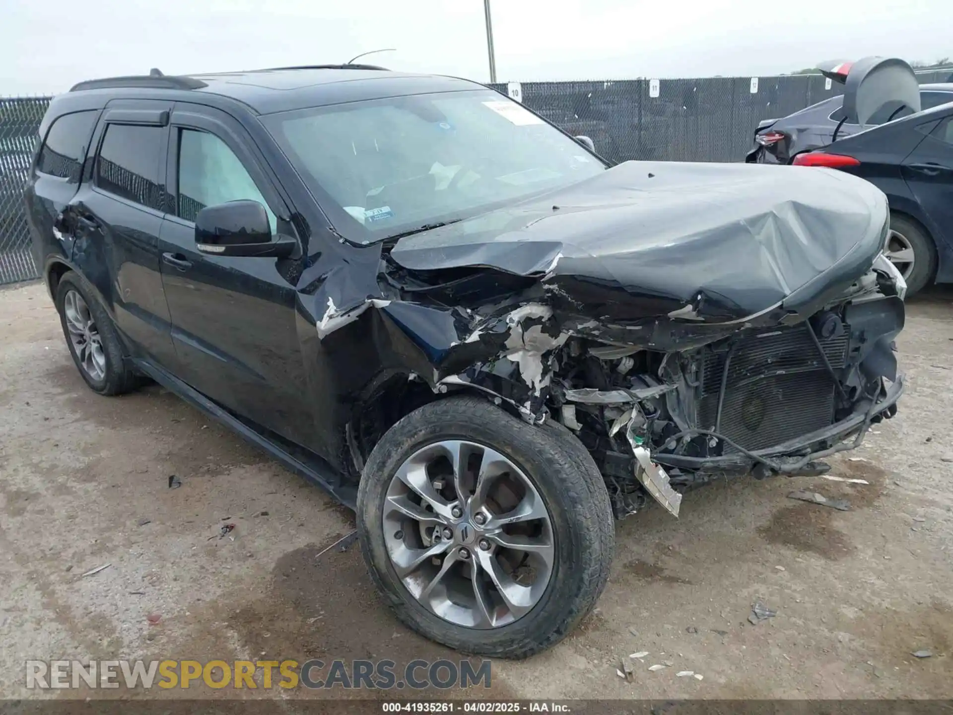 1 Photograph of a damaged car 1C4RDHDG5KC535120 DODGE DURANGO 2019