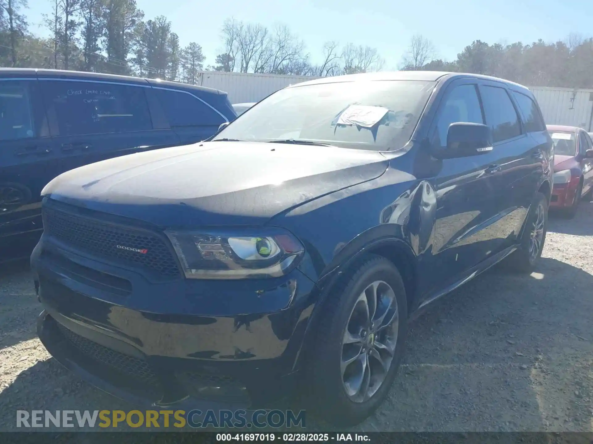 2 Фотография поврежденного автомобиля 1C4RDHDG5KC721398 DODGE DURANGO 2019