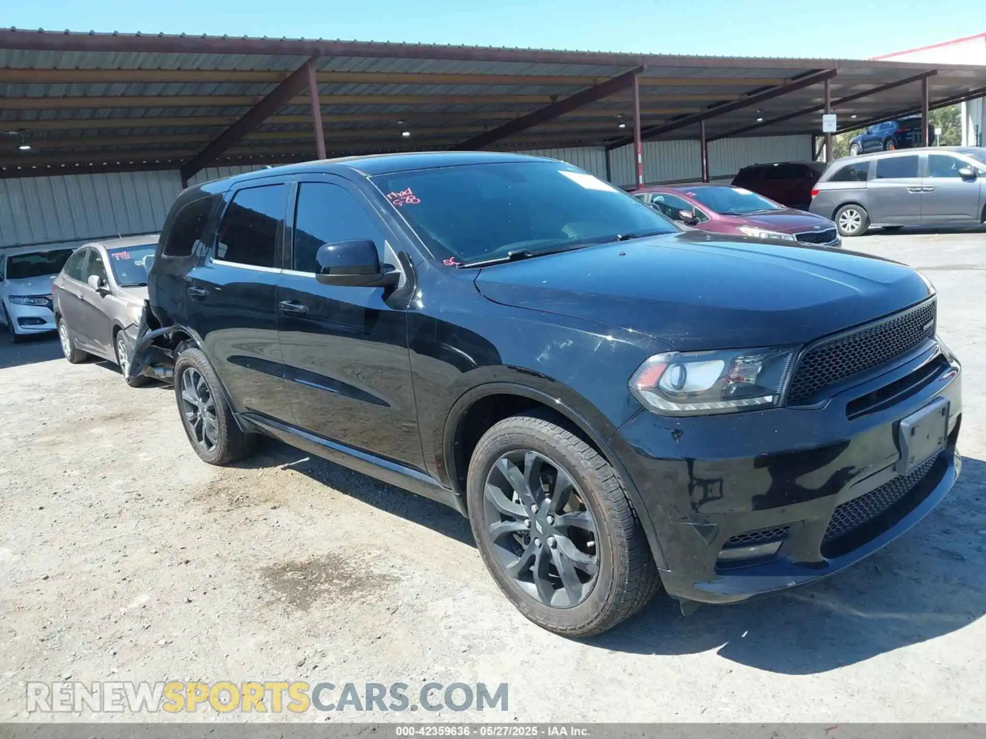 1 fotografías del automóvil dañado 1C4RDHDG6KC534865 DODGE DURANGO 2019