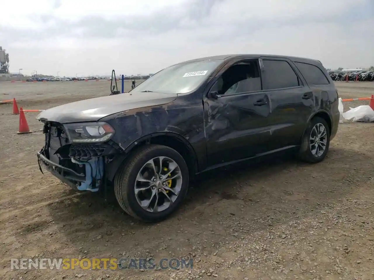1 Photograph of a damaged car 1C4RDHDG6KC675998 DODGE DURANGO 2019