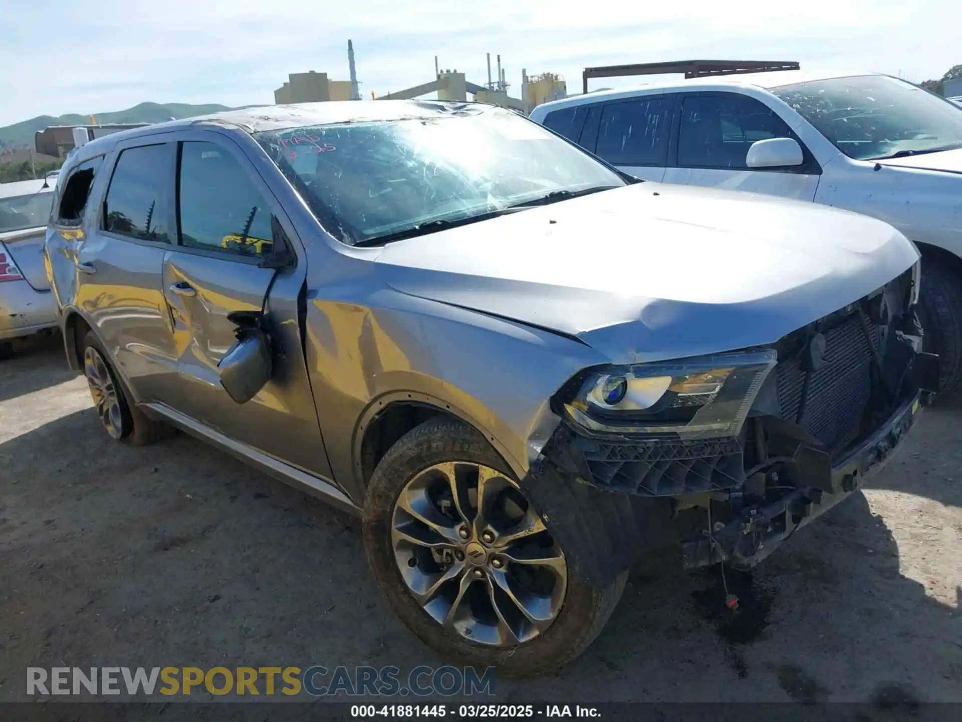 1 Photograph of a damaged car 1C4RDHDG8KC647359 DODGE DURANGO 2019