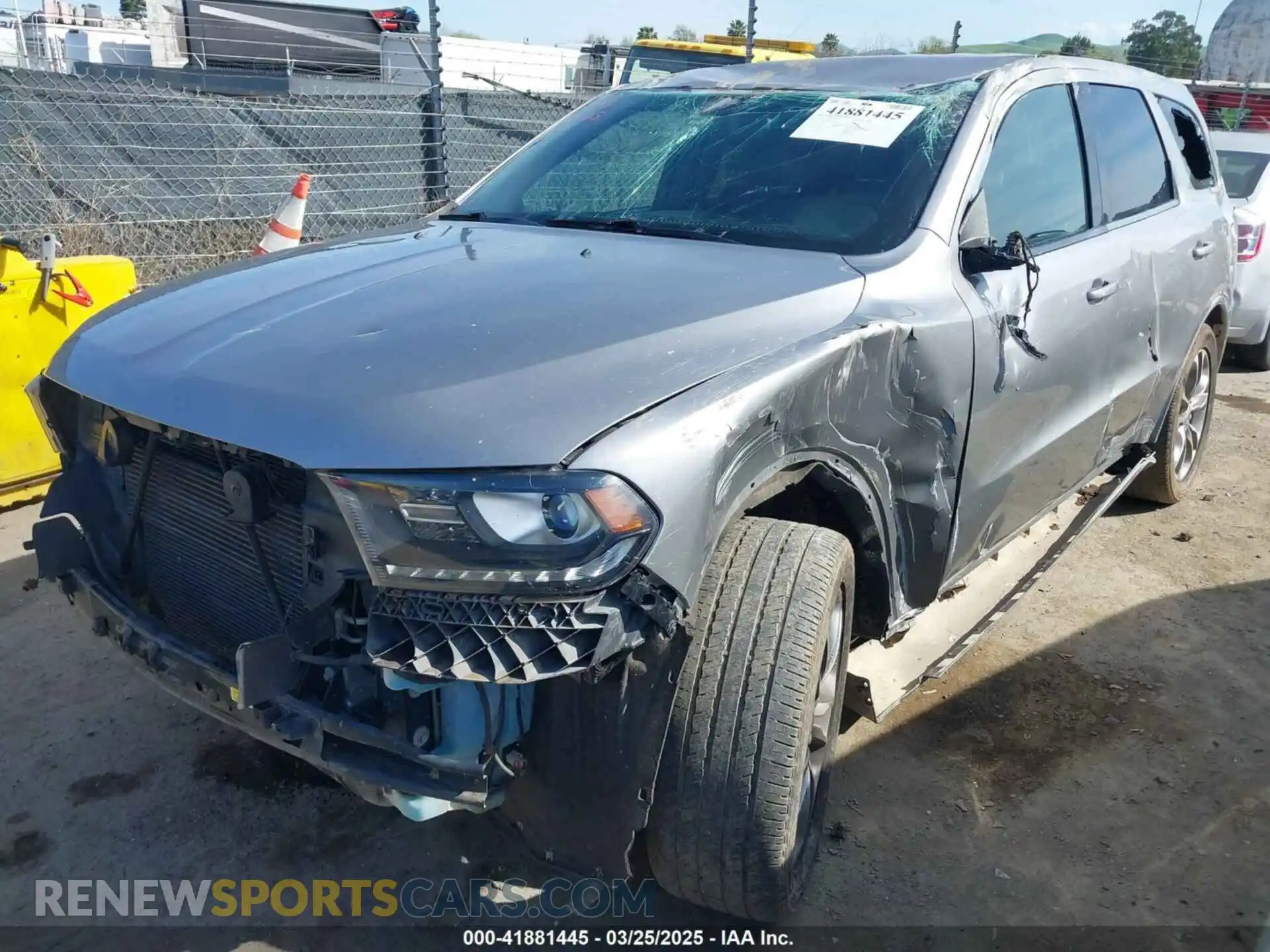 2 Photograph of a damaged car 1C4RDHDG8KC647359 DODGE DURANGO 2019