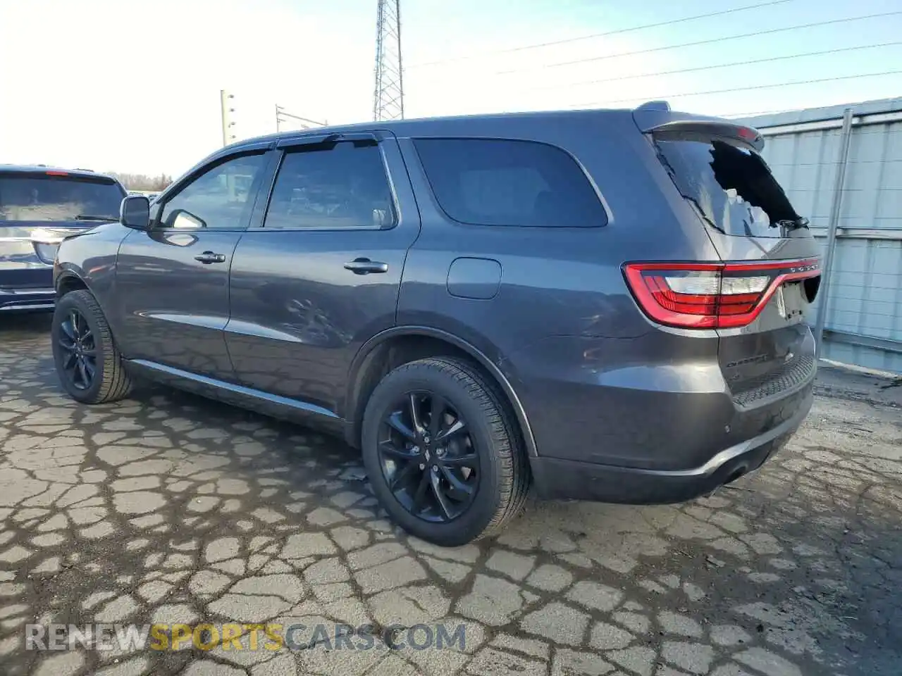 2 Photograph of a damaged car 1C4RDJAG1KC718252 DODGE DURANGO 2019