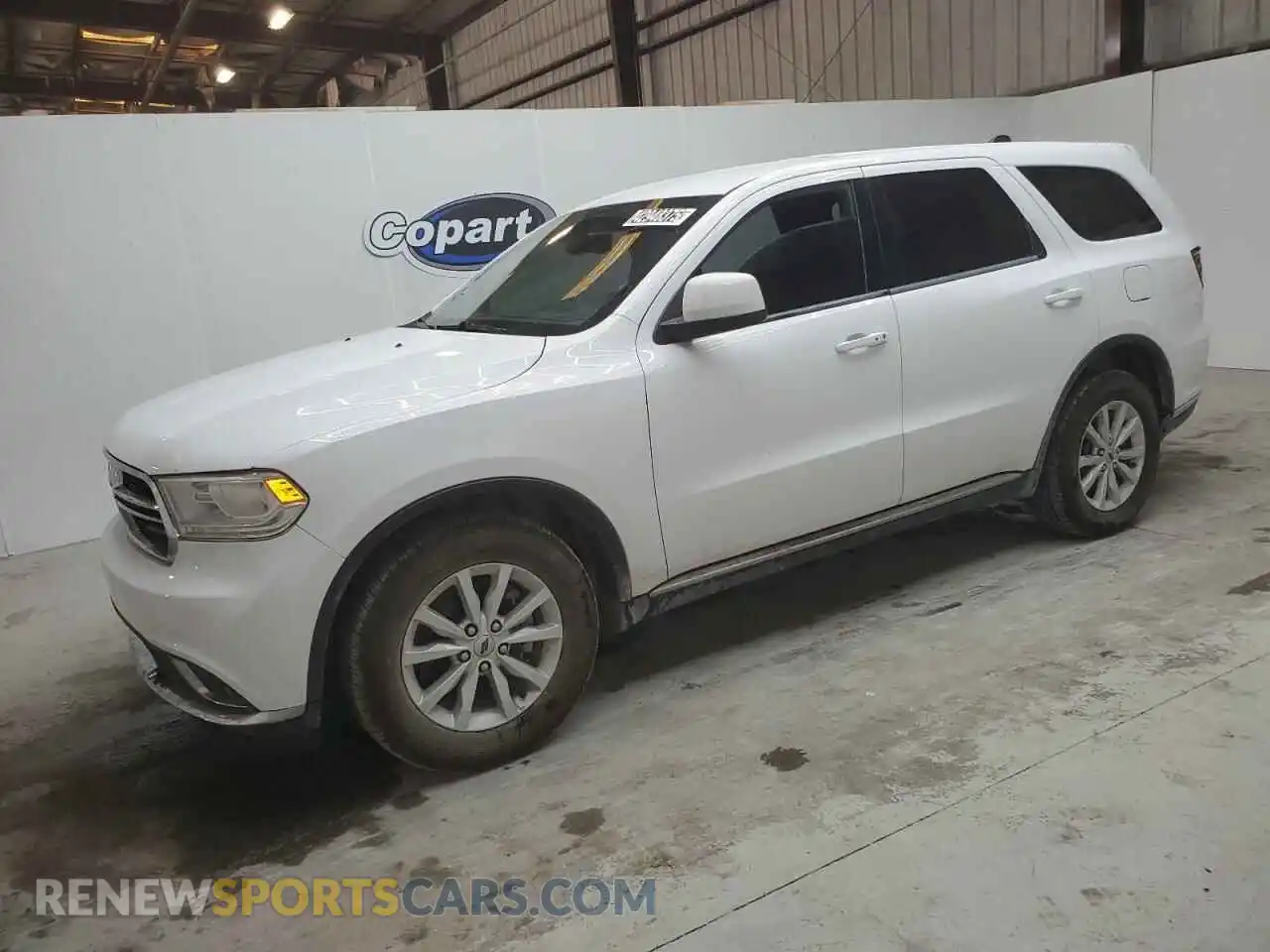 1 Photograph of a damaged car 1C4RDJAG9KC561117 DODGE DURANGO 2019