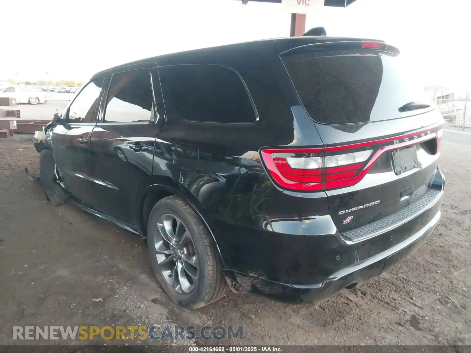 3 Photograph of a damaged car 1C4RDJDG0KC744224 DODGE DURANGO 2019