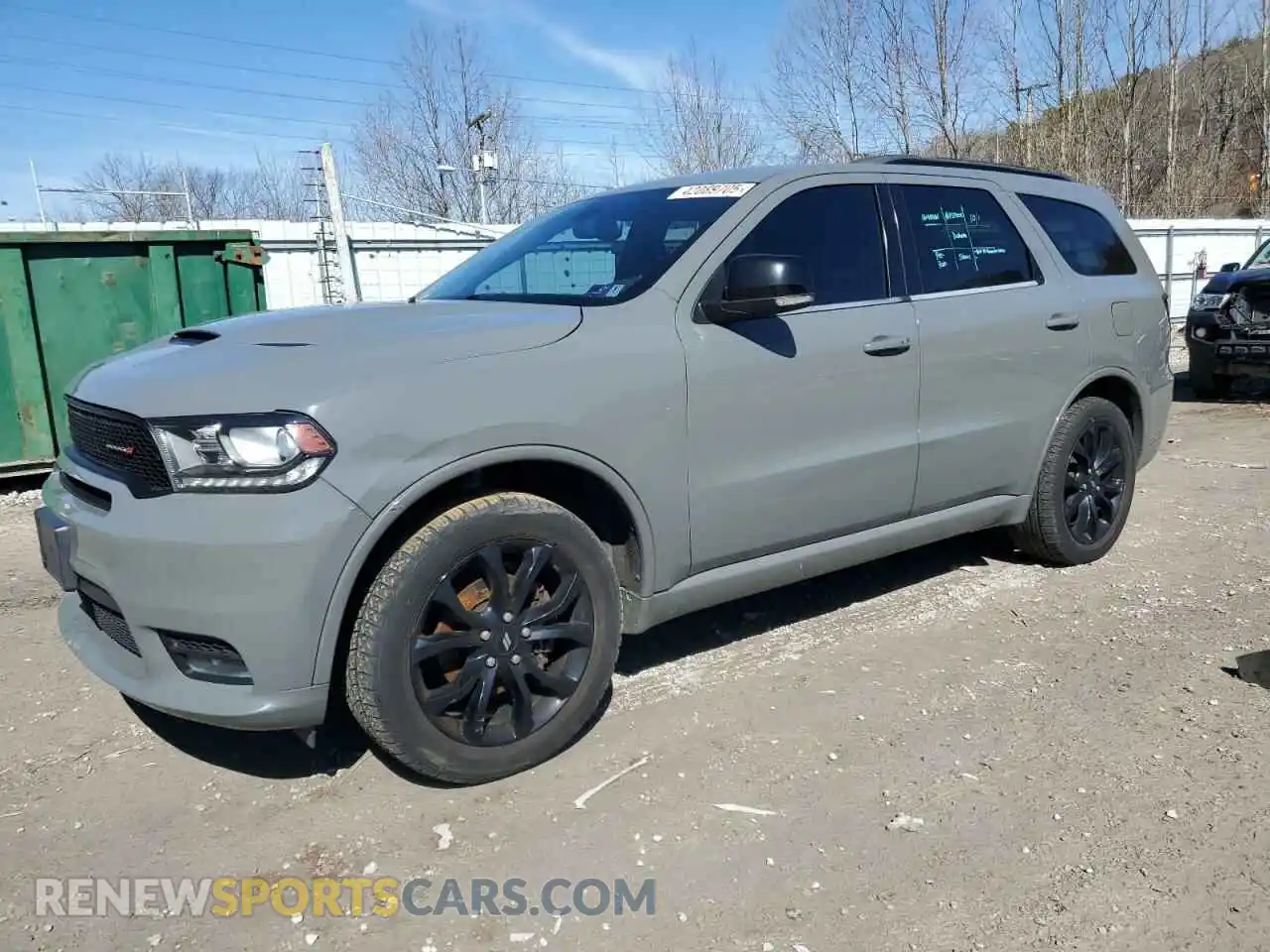 1 Photograph of a damaged car 1C4RDJDG0KC821240 DODGE DURANGO 2019