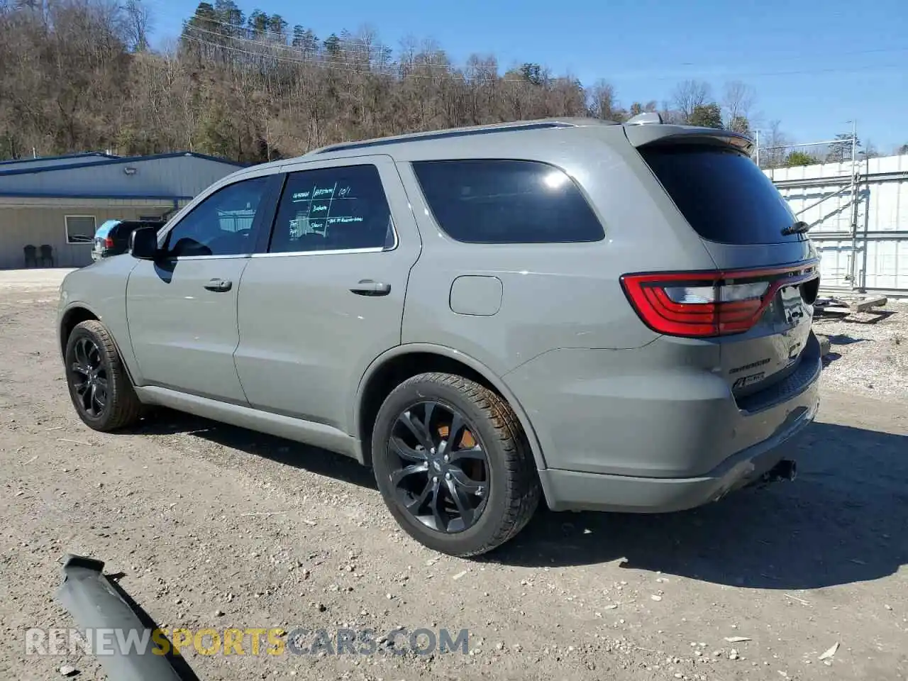 2 Photograph of a damaged car 1C4RDJDG0KC821240 DODGE DURANGO 2019