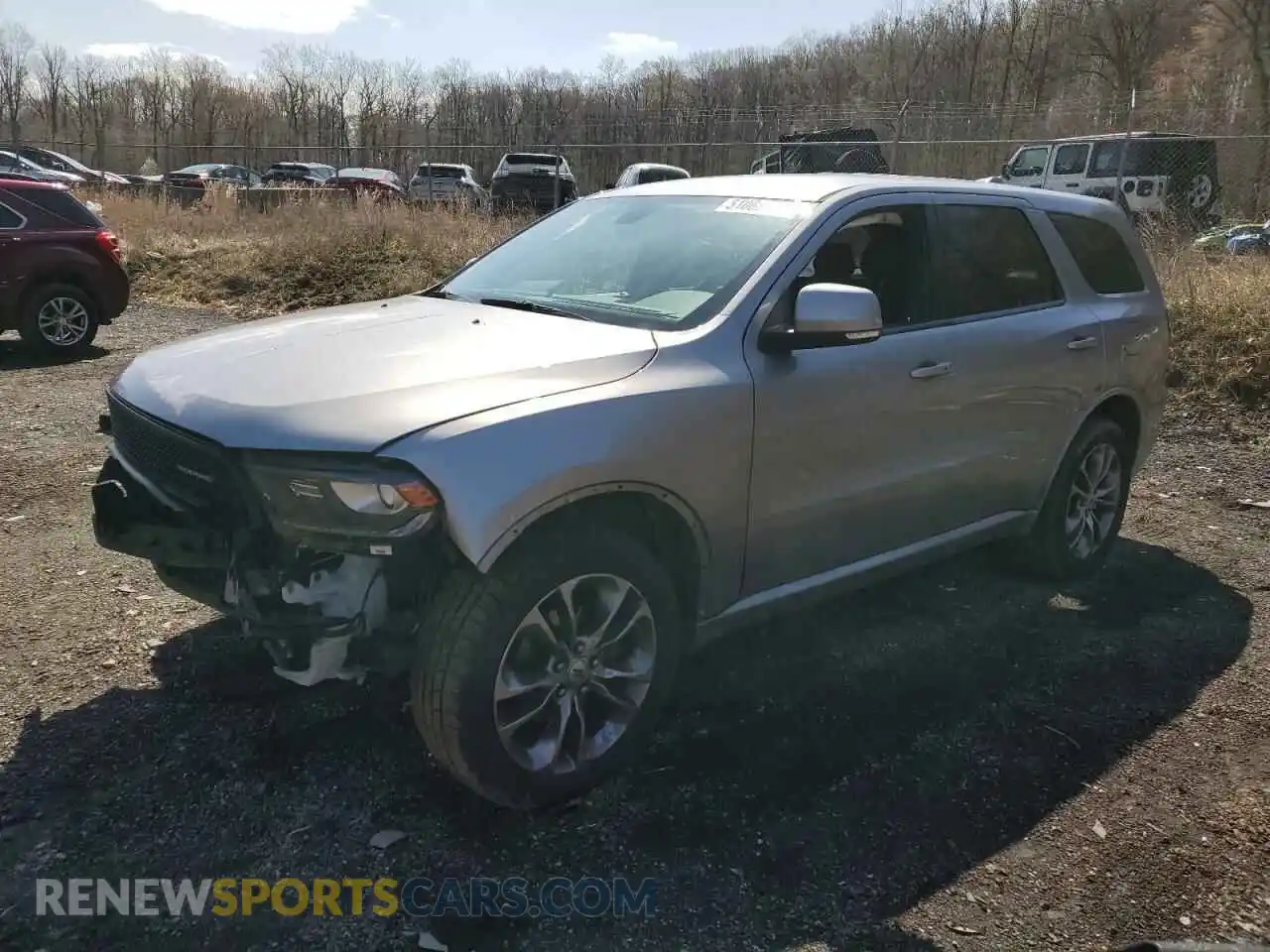1 Photograph of a damaged car 1C4RDJDG1KC550270 DODGE DURANGO 2019