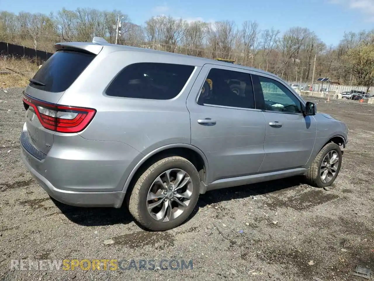 3 Photograph of a damaged car 1C4RDJDG1KC550270 DODGE DURANGO 2019