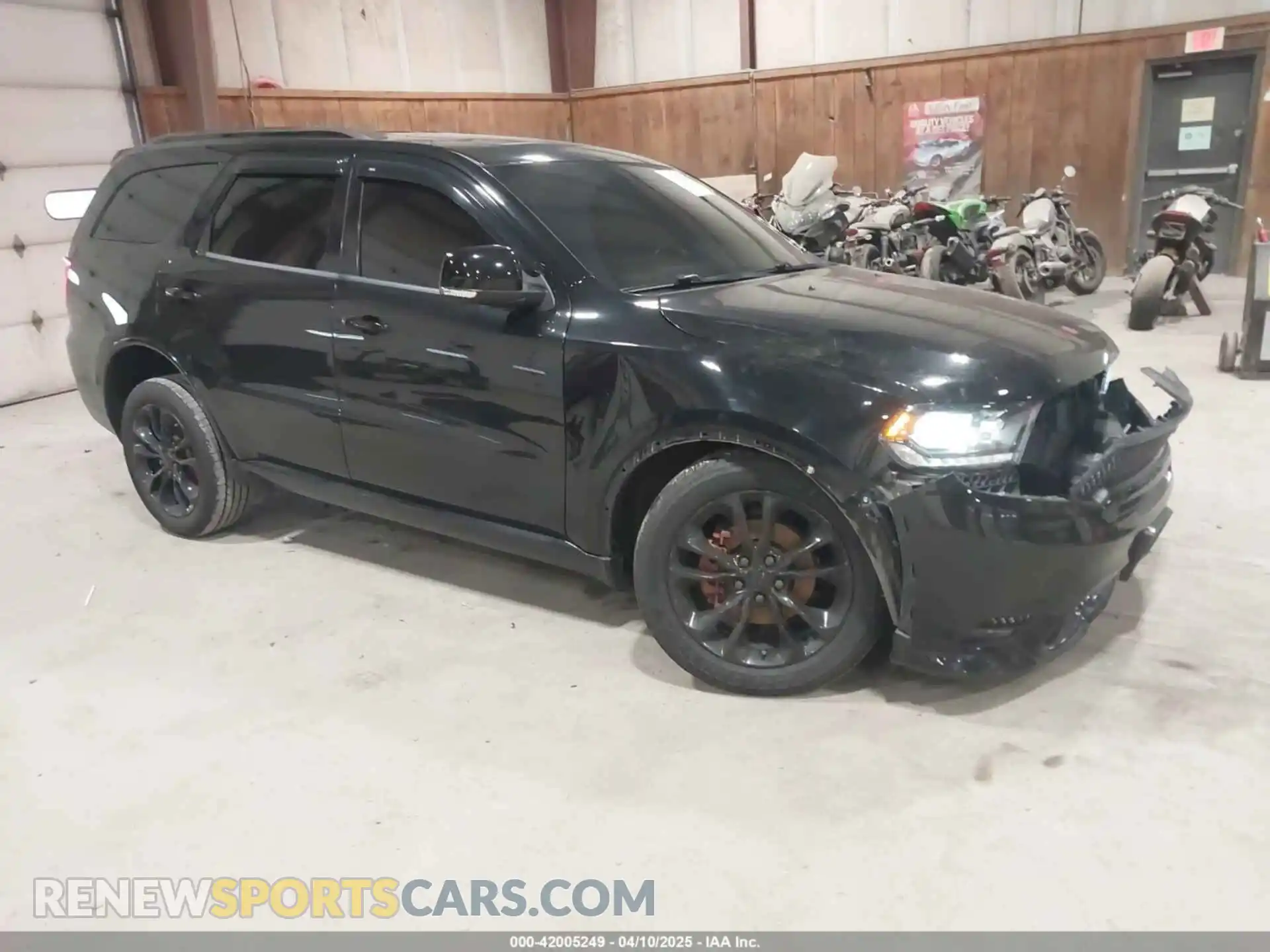 1 Photograph of a damaged car 1C4RDJDG1KC576335 DODGE DURANGO 2019