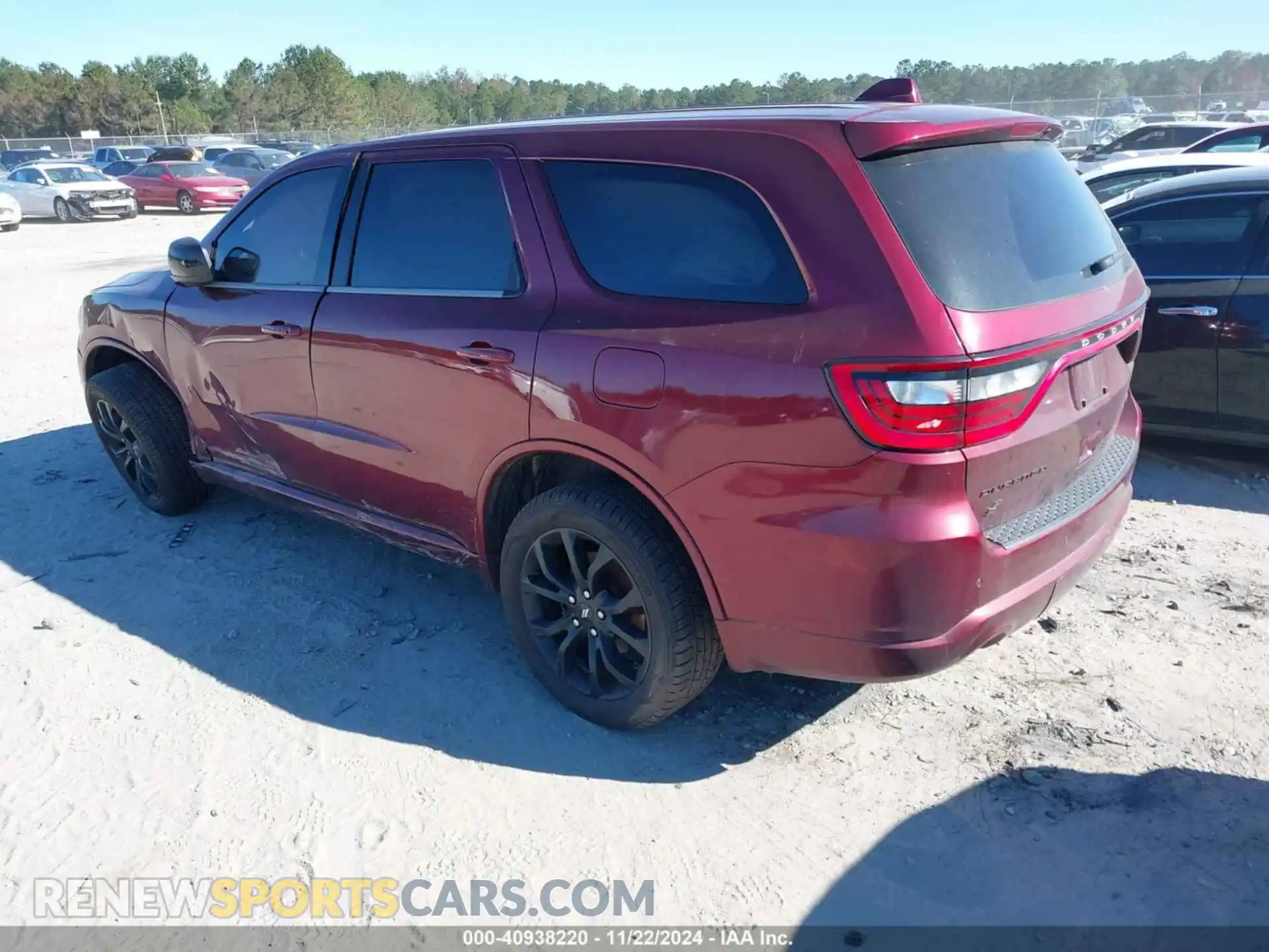 3 Photograph of a damaged car 1C4RDJDG2KC764023 DODGE DURANGO 2019