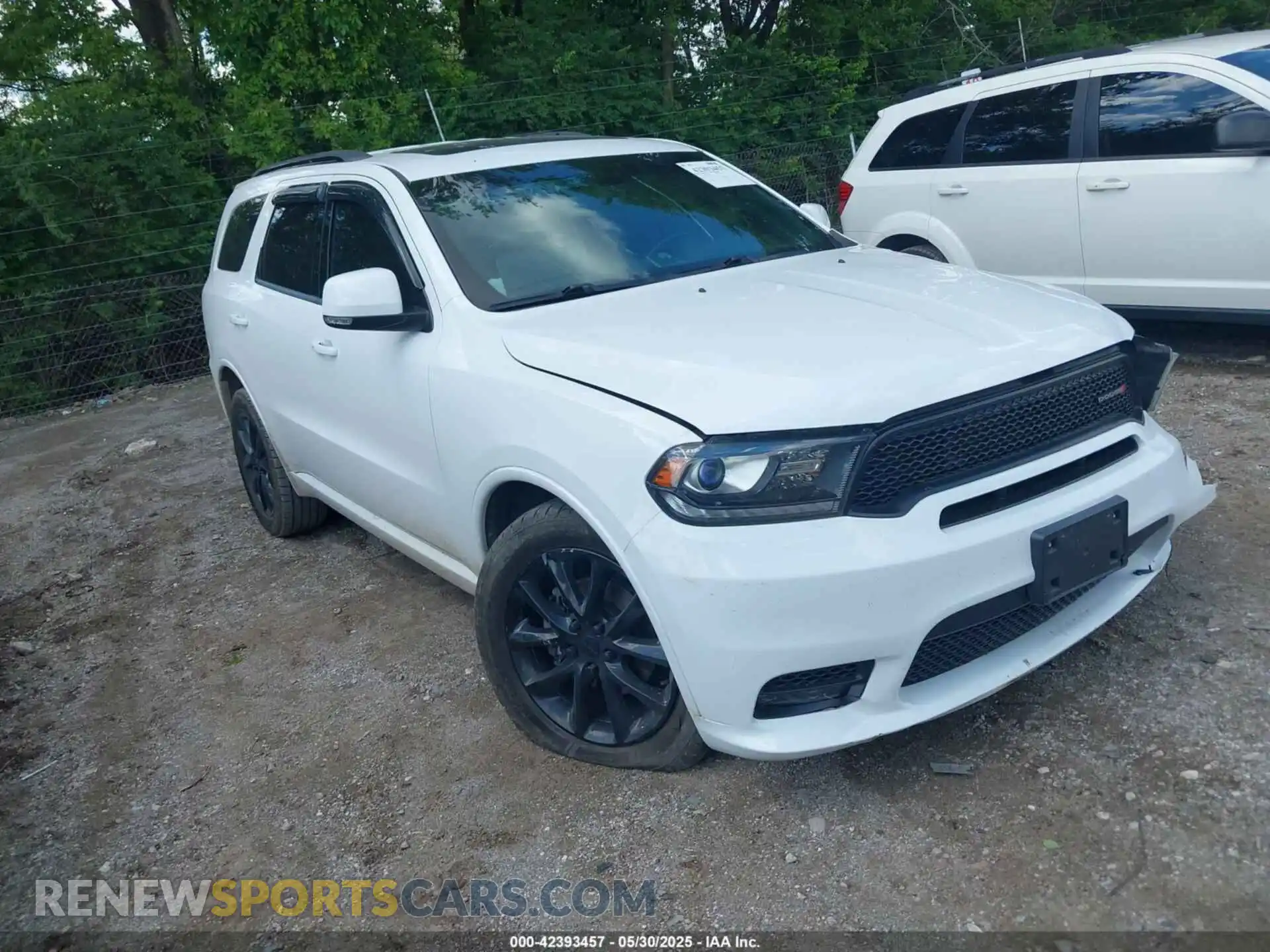 1 Photograph of a damaged car 1C4RDJDG3KC651343 DODGE DURANGO 2019