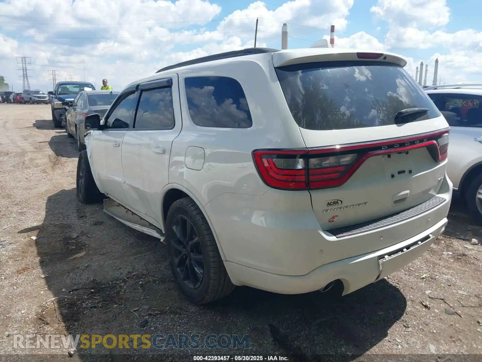 3 Photograph of a damaged car 1C4RDJDG3KC651343 DODGE DURANGO 2019