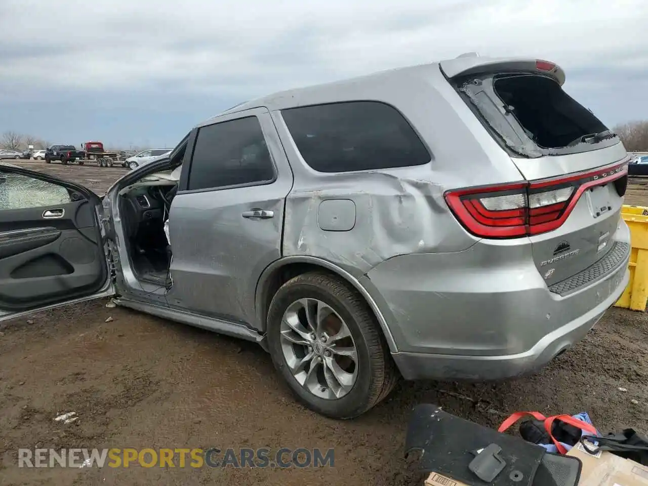 2 Photograph of a damaged car 1C4RDJDG3KC768694 DODGE DURANGO 2019