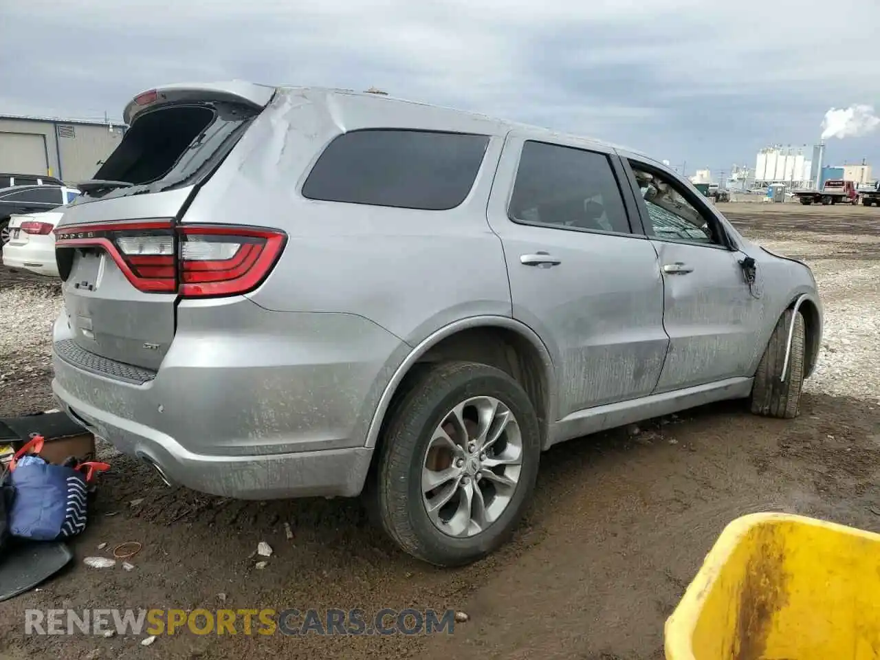 3 Photograph of a damaged car 1C4RDJDG3KC768694 DODGE DURANGO 2019