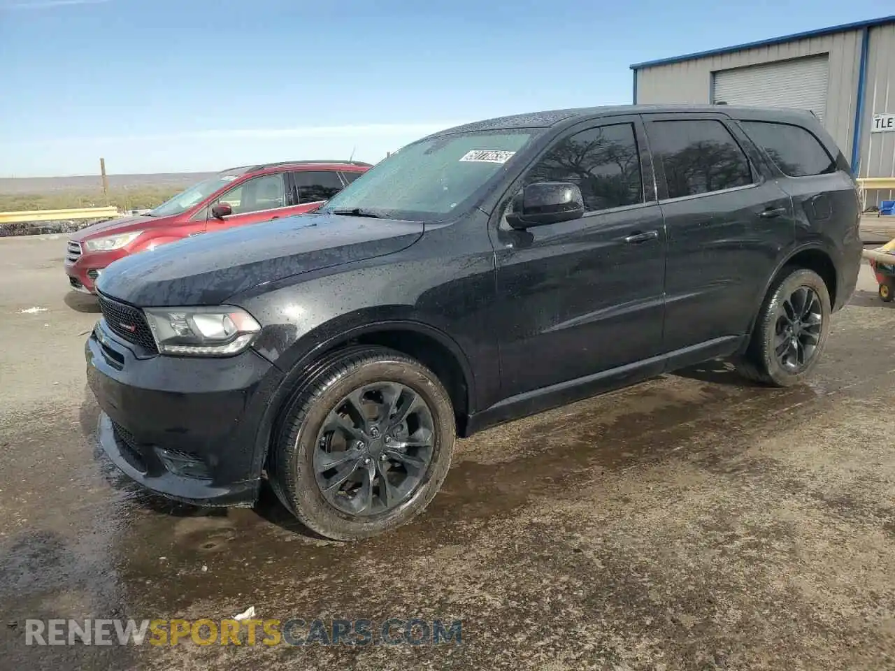 1 Photograph of a damaged car 1C4RDJDG3KC827808 DODGE DURANGO 2019
