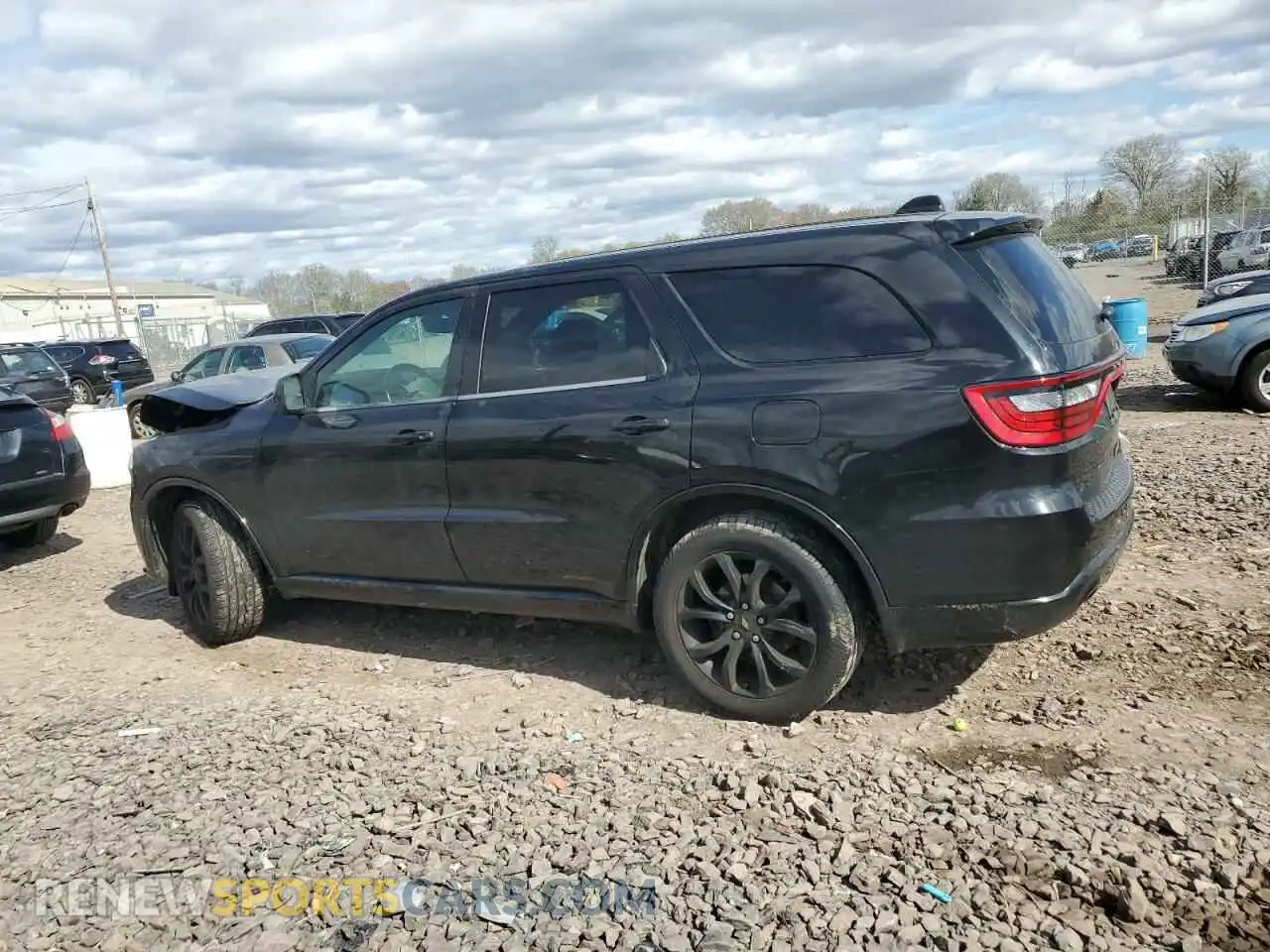2 Photograph of a damaged car 1C4RDJDG3KC848321 DODGE DURANGO 2019