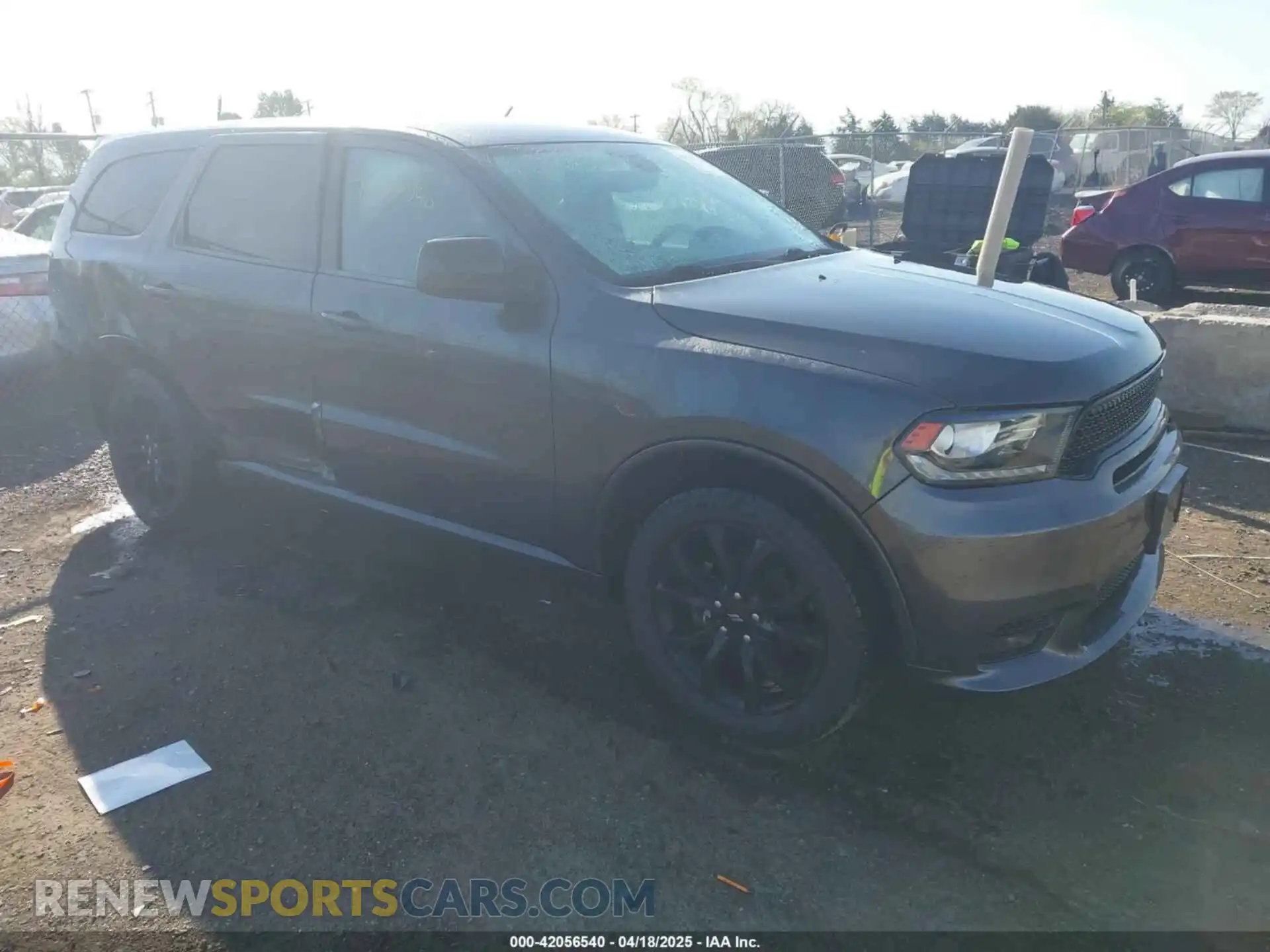 1 Photograph of a damaged car 1C4RDJDG5KC651411 DODGE DURANGO 2019