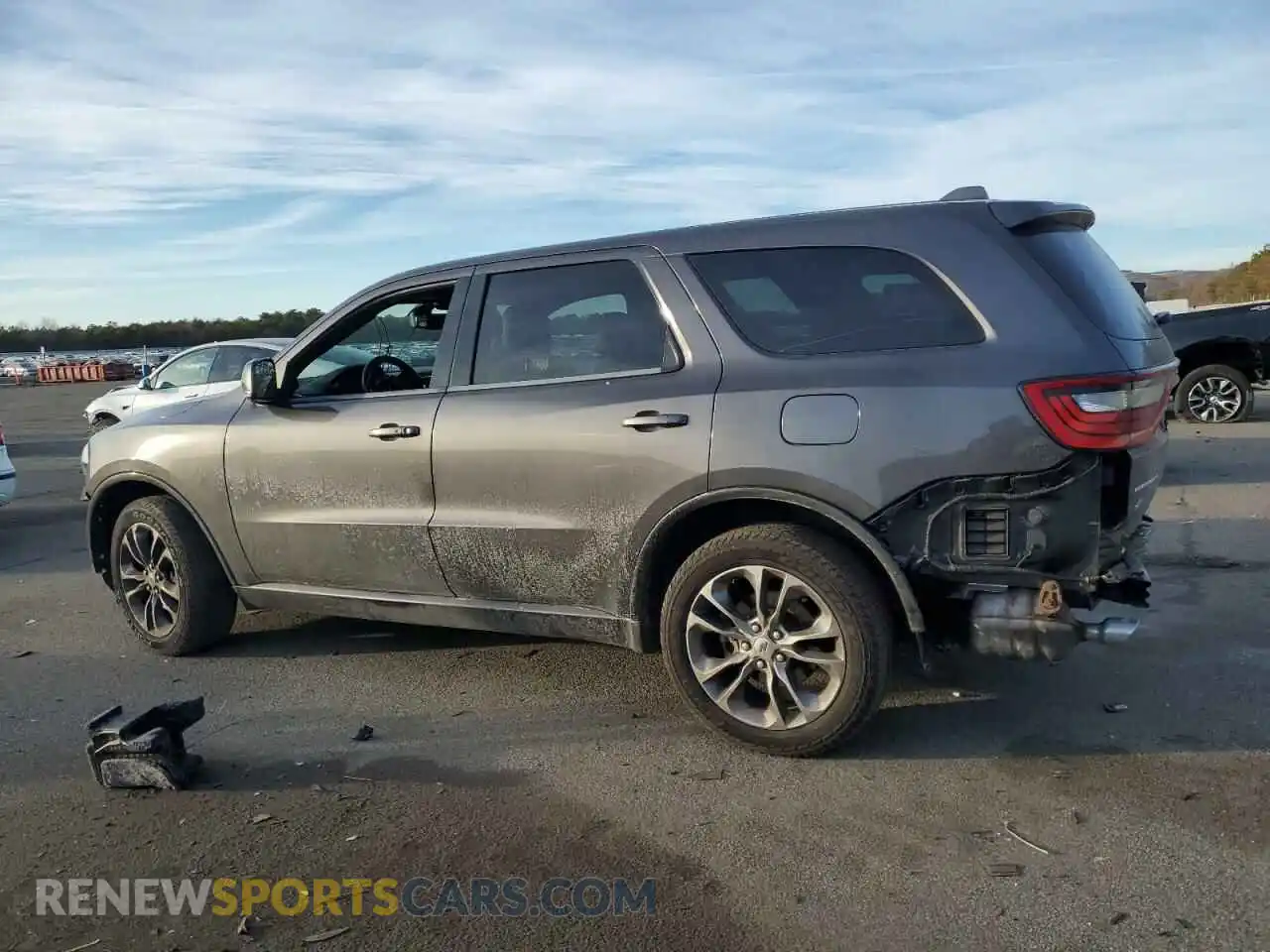 2 Photograph of a damaged car 1C4RDJDG5KC664014 DODGE DURANGO 2019