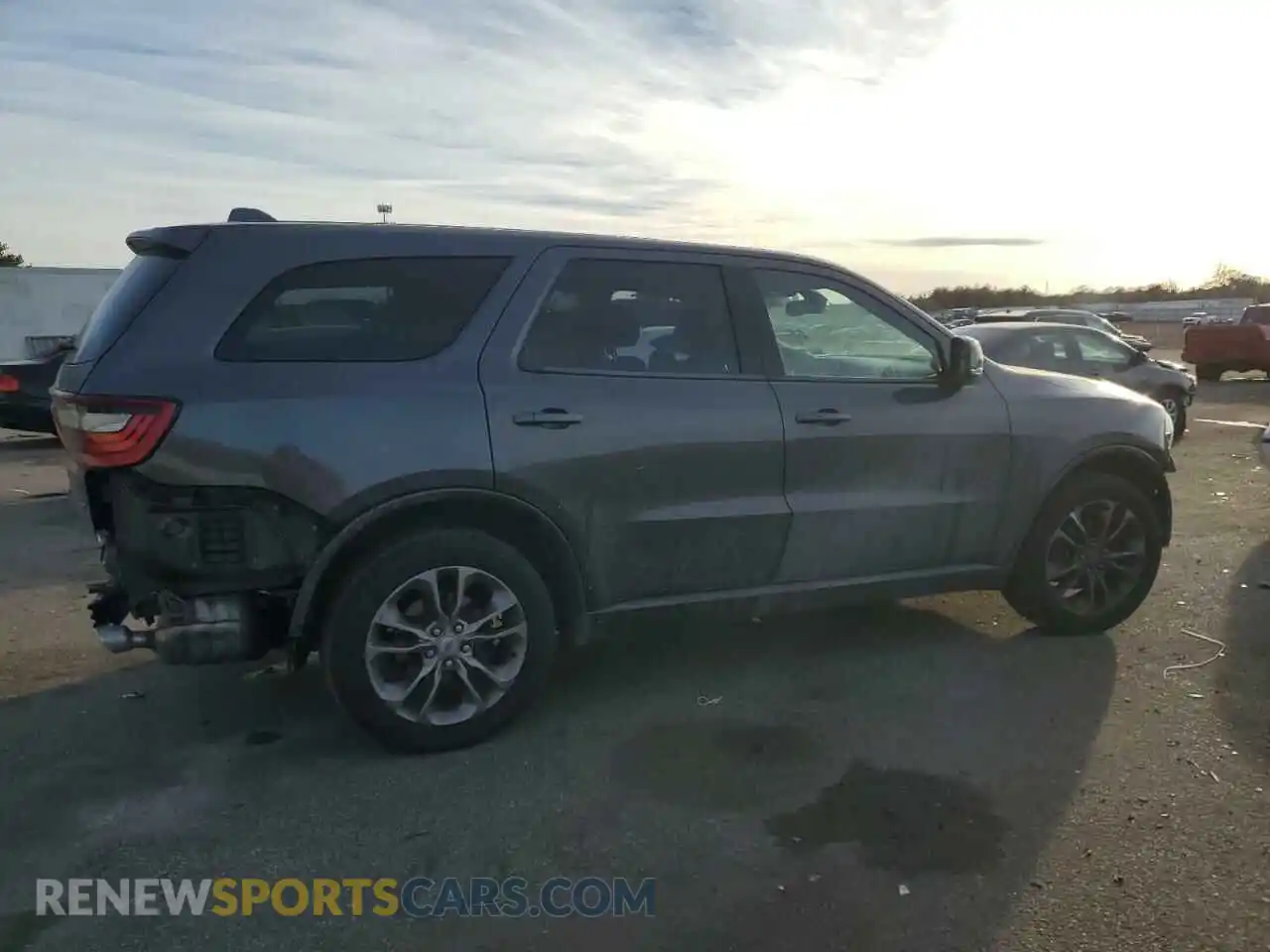 3 Photograph of a damaged car 1C4RDJDG5KC664014 DODGE DURANGO 2019