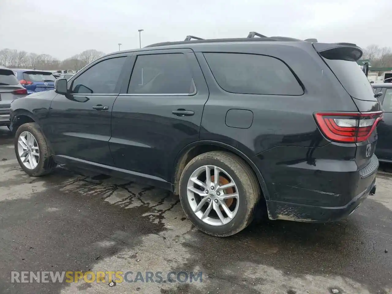 2 Photograph of a damaged car 1C4RDJDG7KC582852 DODGE DURANGO 2019