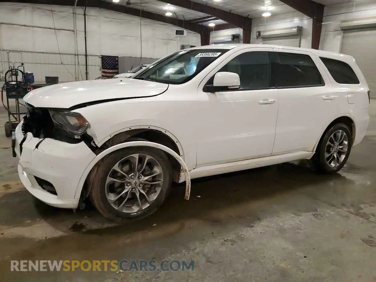 1 Photograph of a damaged car 1C4RDJDG7KC634237 DODGE DURANGO 2019
