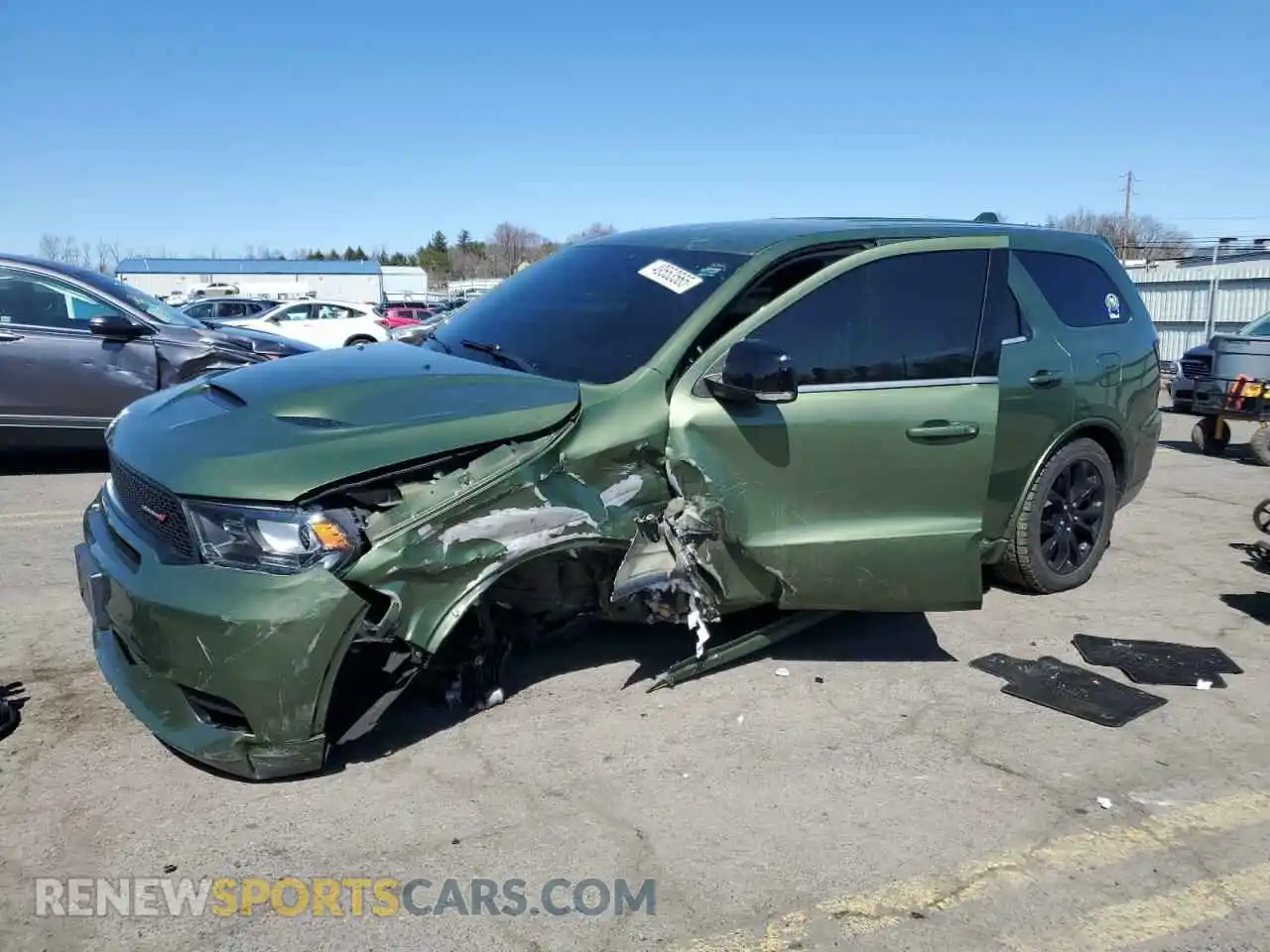 1 Photograph of a damaged car 1C4RDJDG9KC692463 DODGE DURANGO 2019