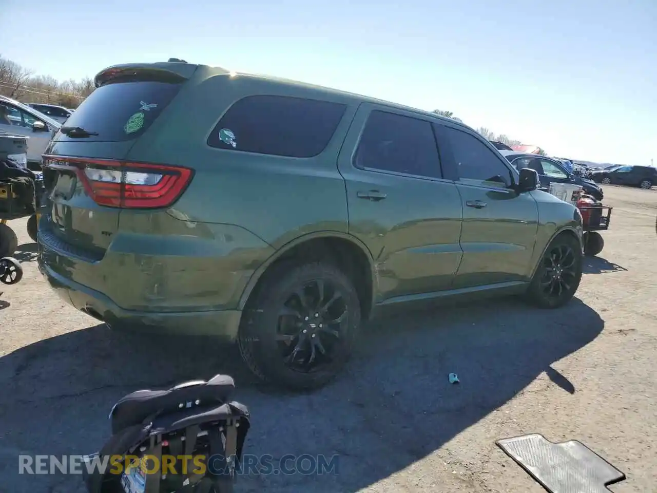 3 Photograph of a damaged car 1C4RDJDG9KC692463 DODGE DURANGO 2019