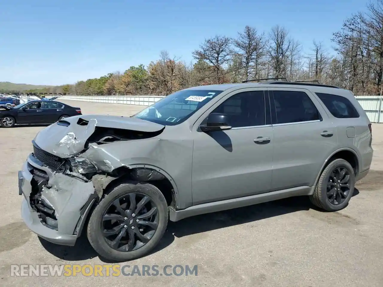 1 Photograph of a damaged car 1C4RDJDG9KC754878 DODGE DURANGO 2019