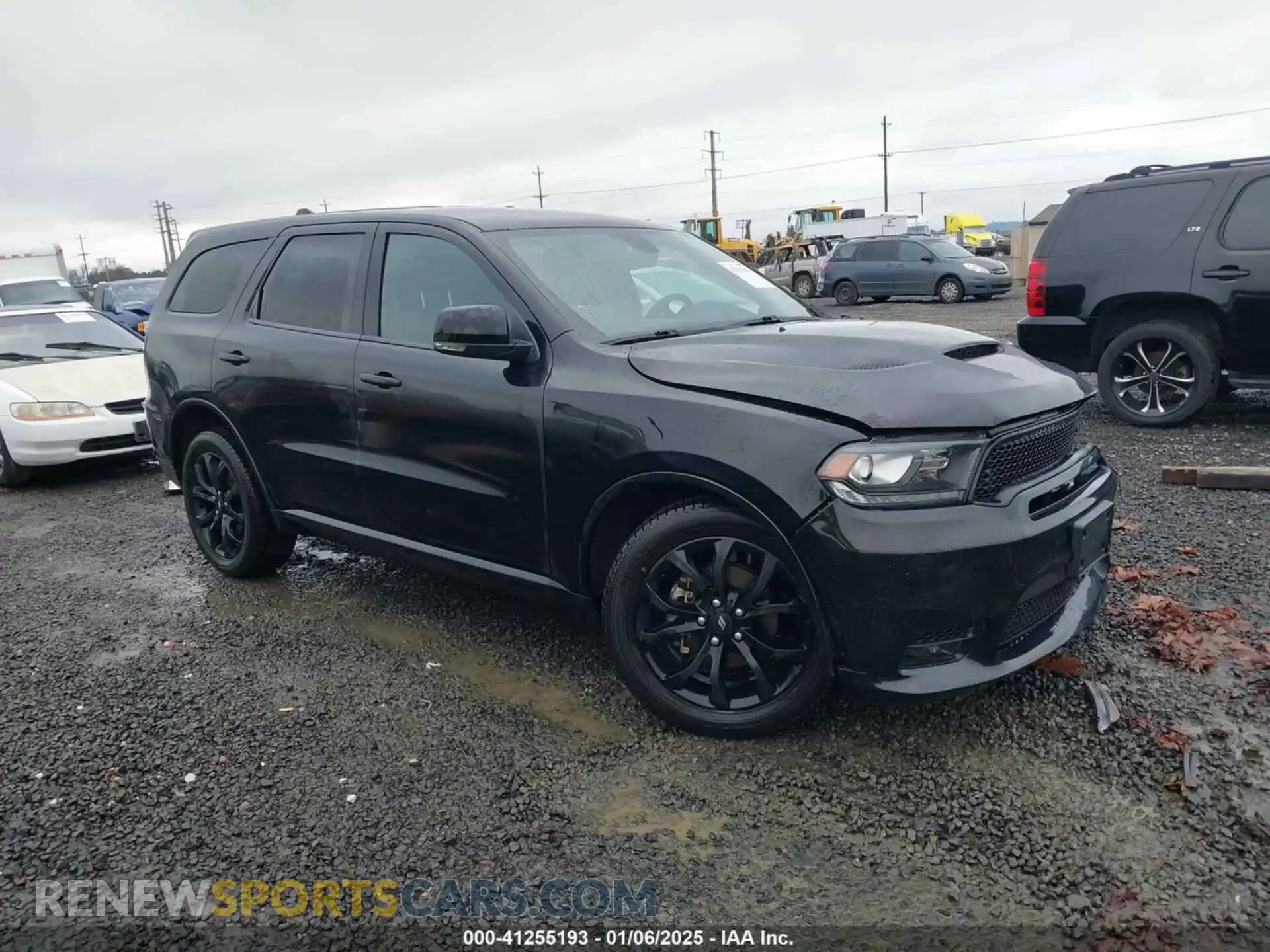 1 Photograph of a damaged car 1C4RDJDGXKC585759 DODGE DURANGO 2019