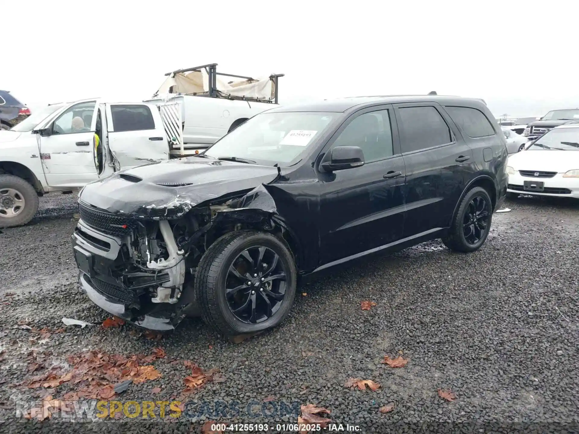 2 Photograph of a damaged car 1C4RDJDGXKC585759 DODGE DURANGO 2019