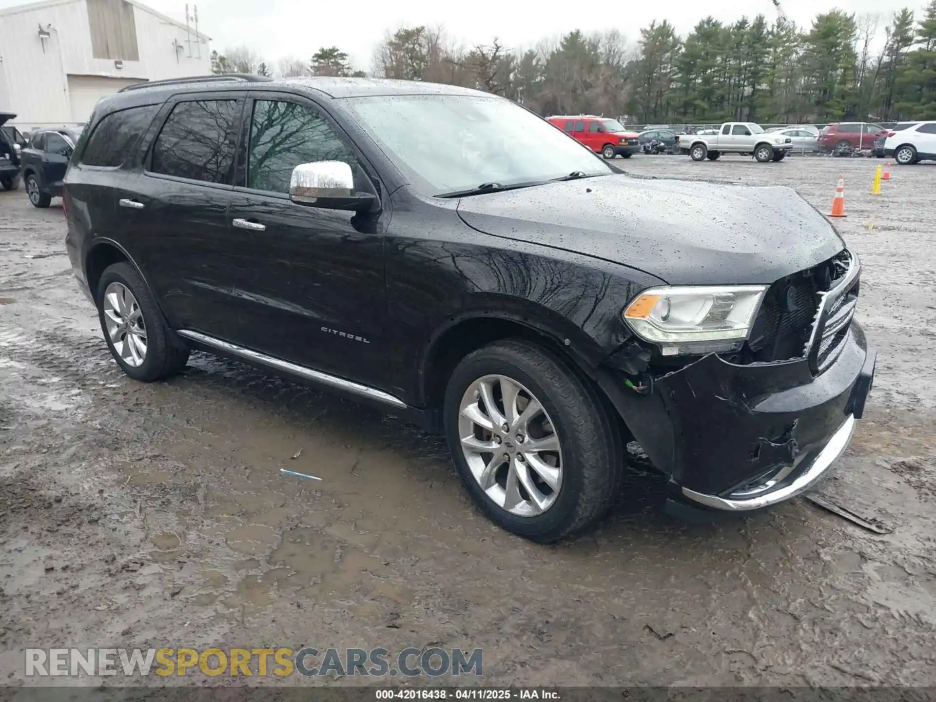 1 Photograph of a damaged car 1C4RDJEG4KC836693 DODGE DURANGO 2019