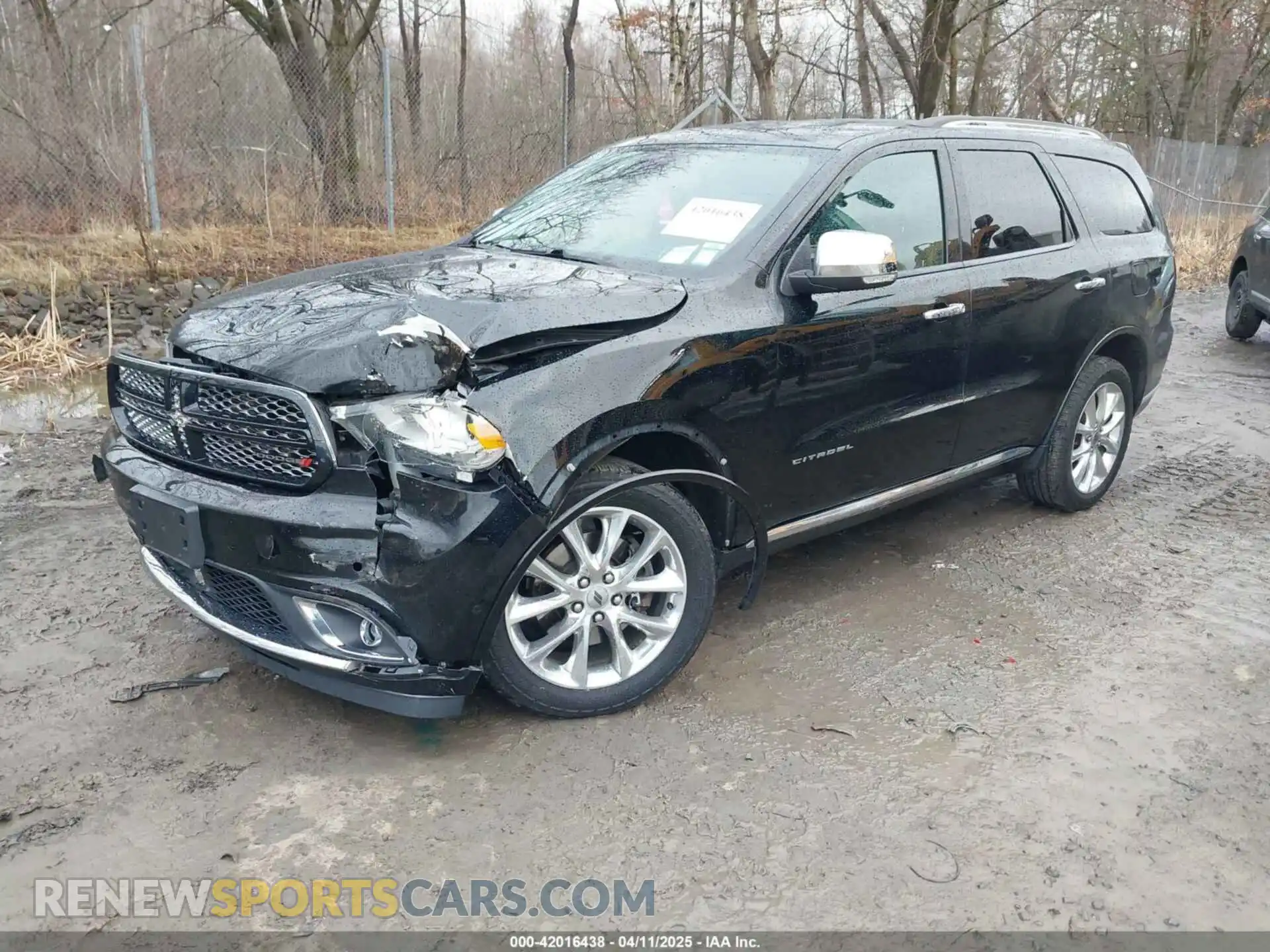 2 Photograph of a damaged car 1C4RDJEG4KC836693 DODGE DURANGO 2019