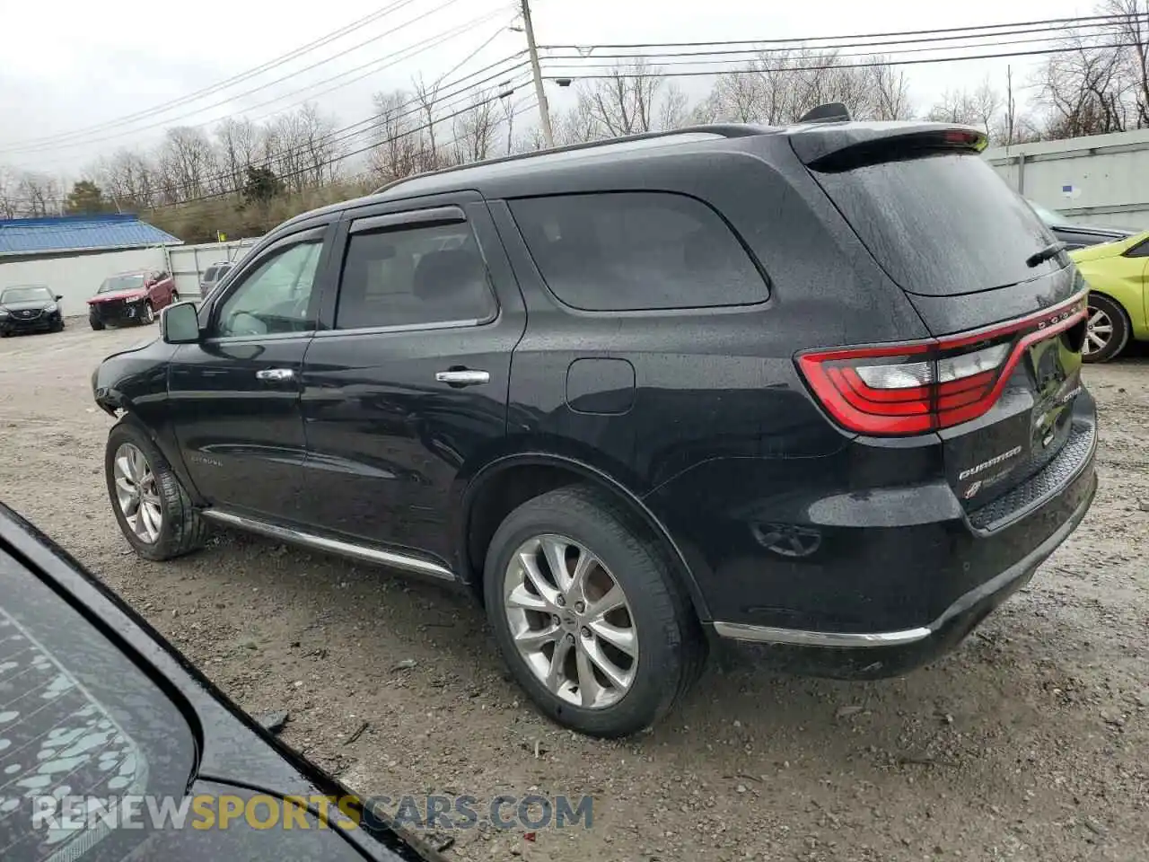 2 Photograph of a damaged car 1C4RDJEG7KC798585 DODGE DURANGO 2019